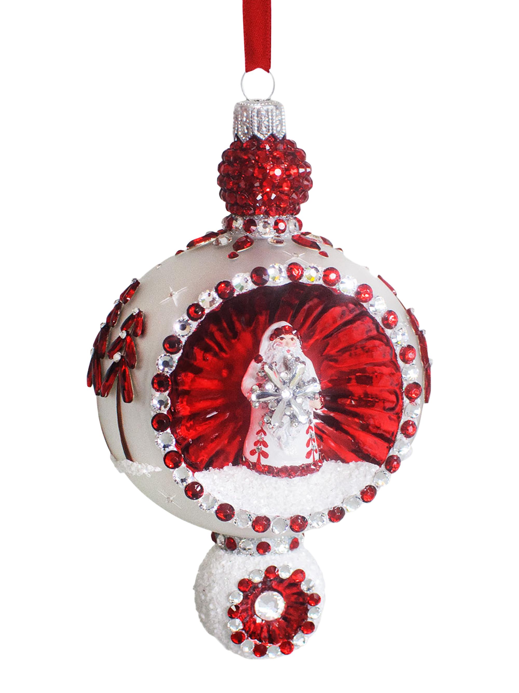 Patricia Breen Du Barry Reflector Christmas Ornament