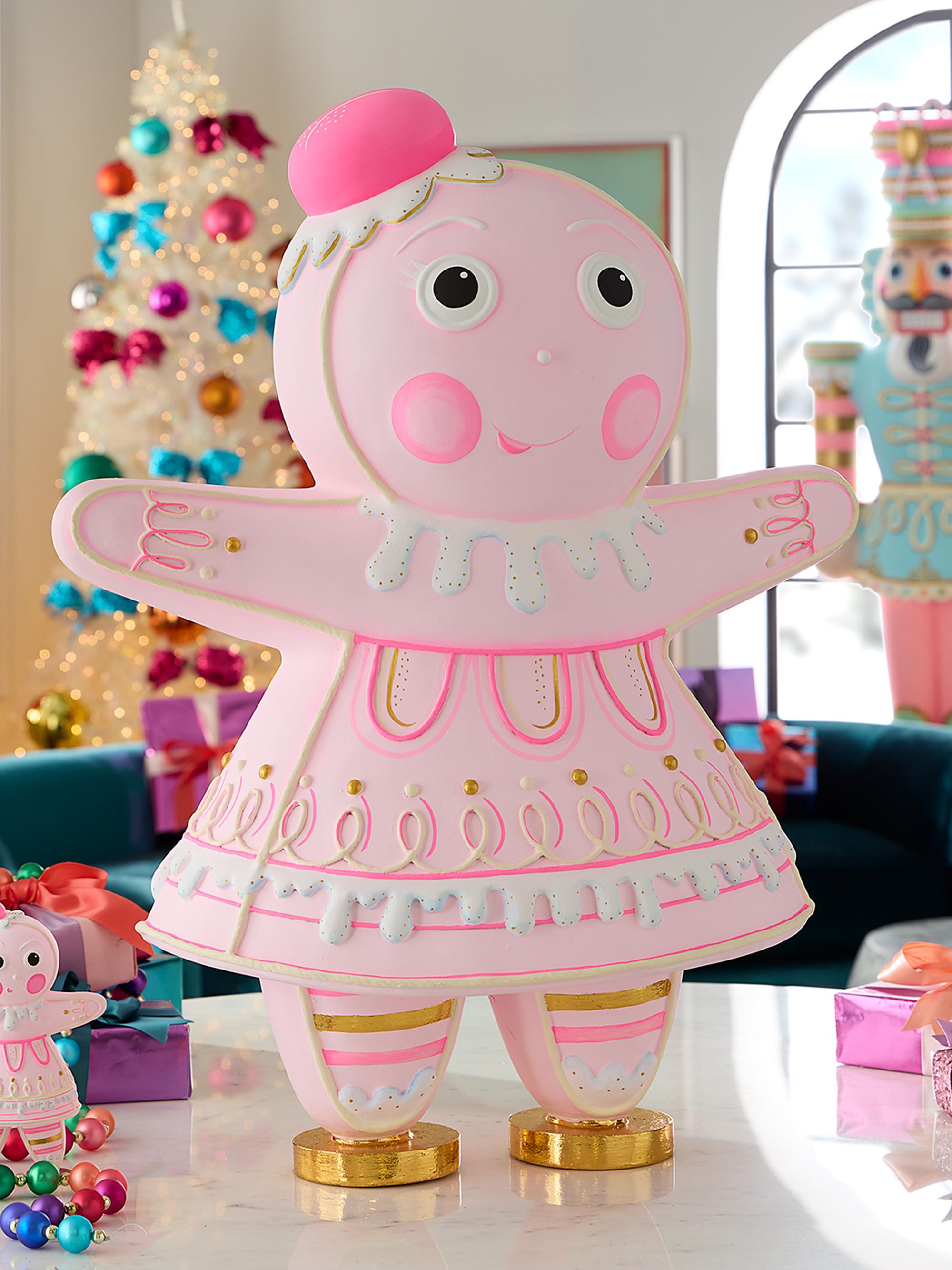 Glitterville Gingerbread Dippsy Tabletop Decoration