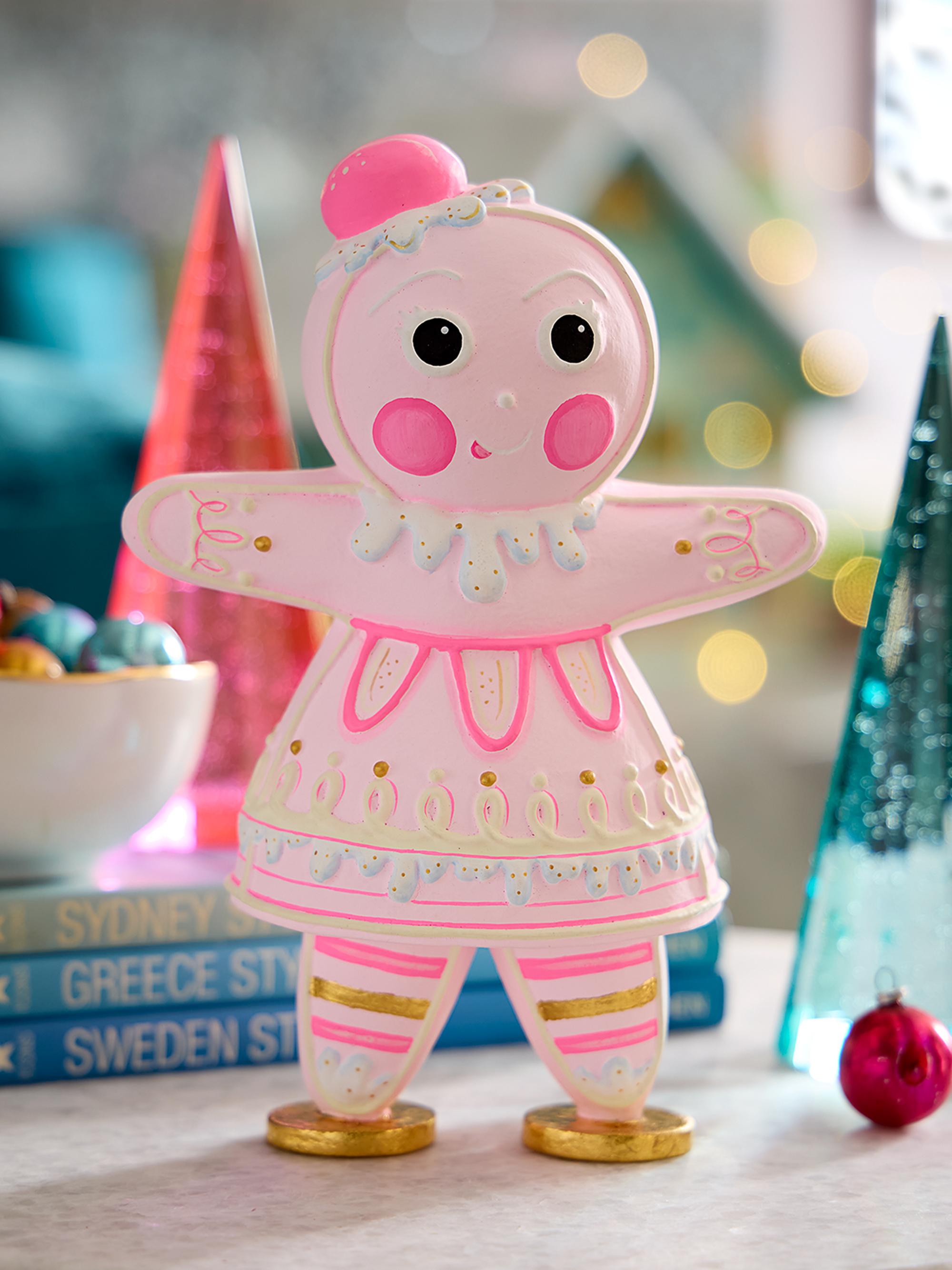 Glitterville Gingerbread Dippsy Tabletop Decoration