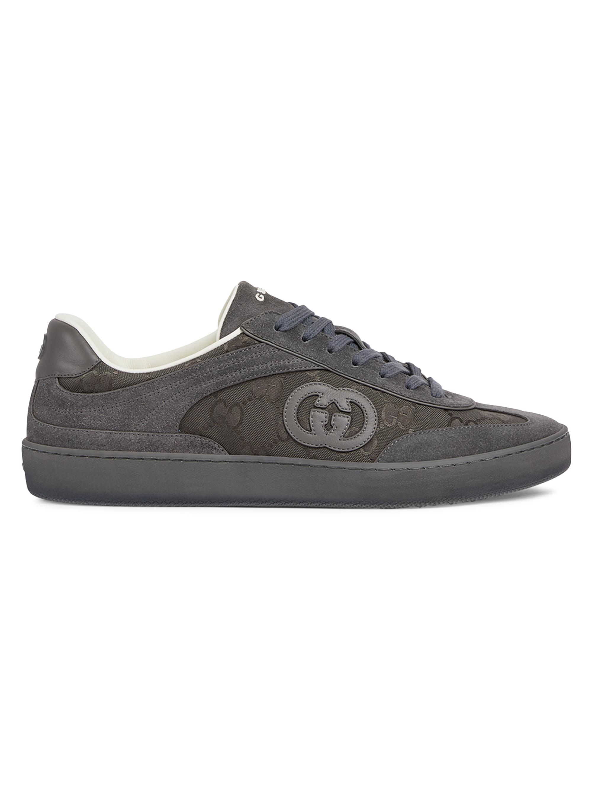 Gucci Ace Leather Web Low-Top Sneakers | Saks Fifth Avenue