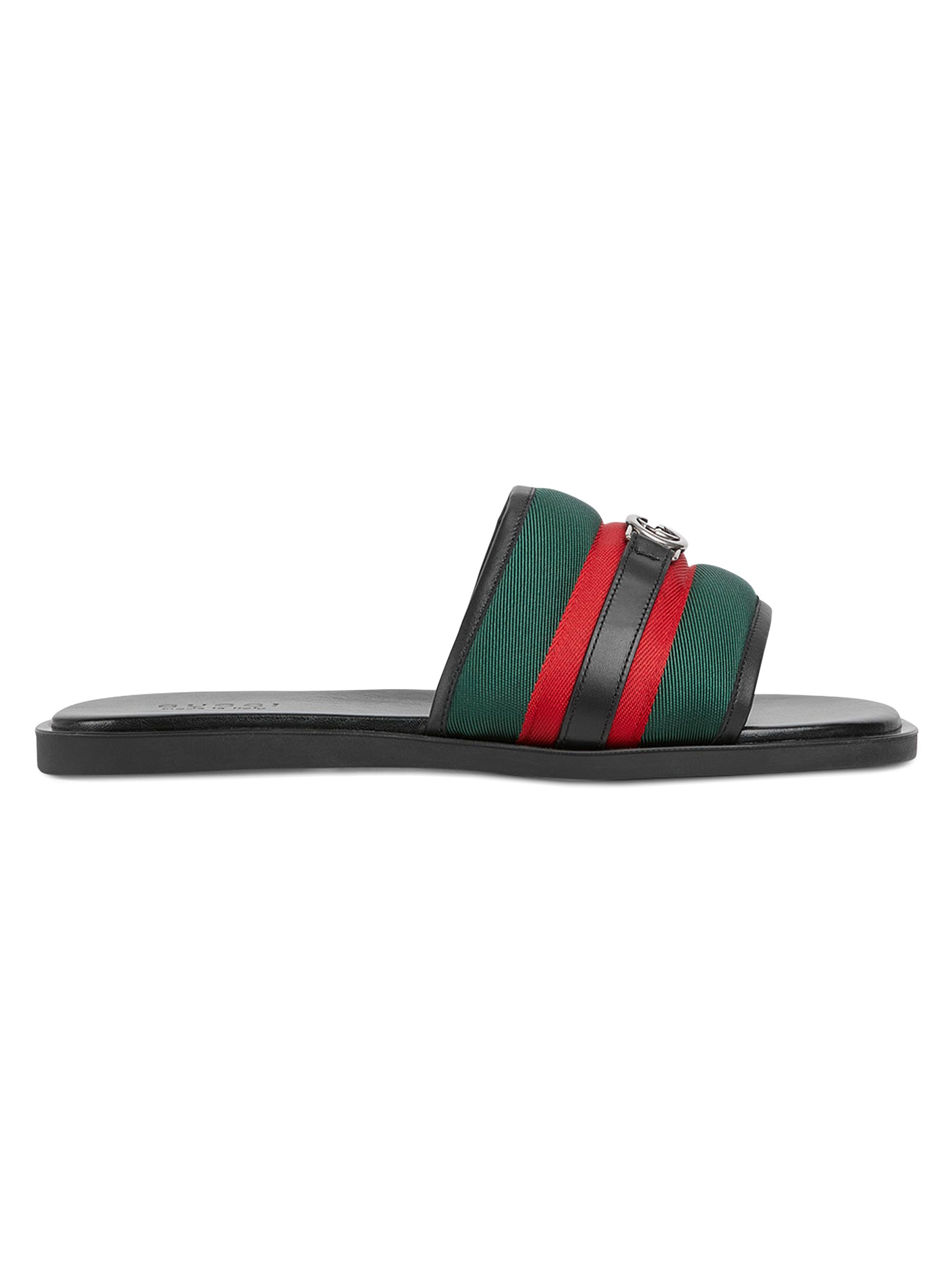 Men's Gucci Designer Slides & Sandals | Saks Fifth Avenue