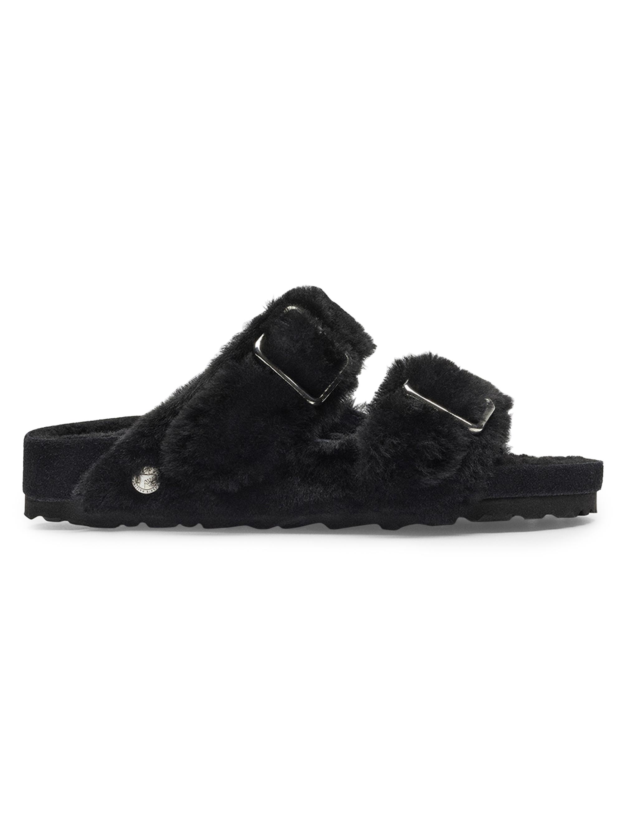 Birkenstock Arizona Shearling-Lined Sandals | Saks Fifth Avenue