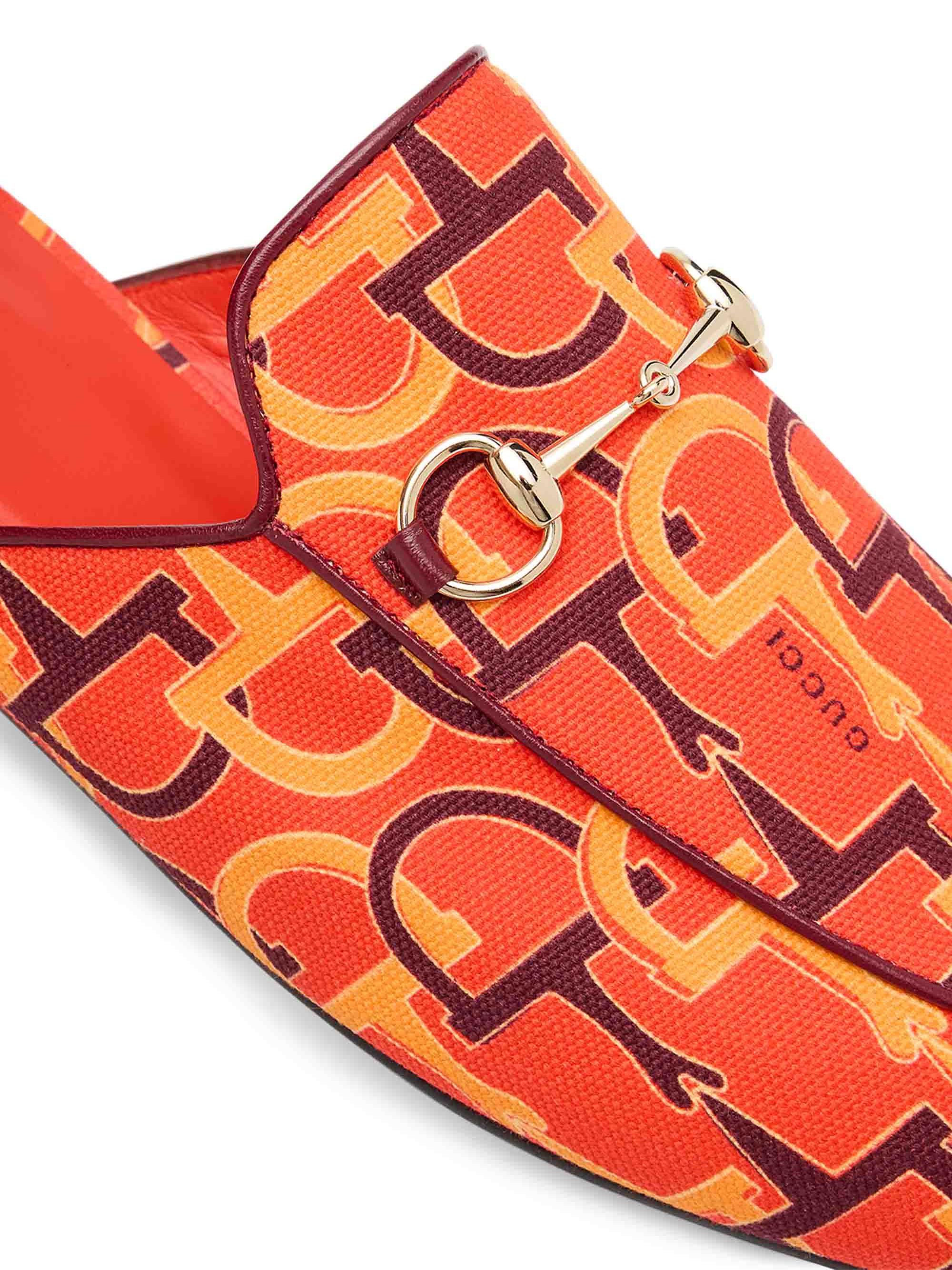 Gucci Princetown Horsebit Print Loafer Mules | Saks Fifth Avenue