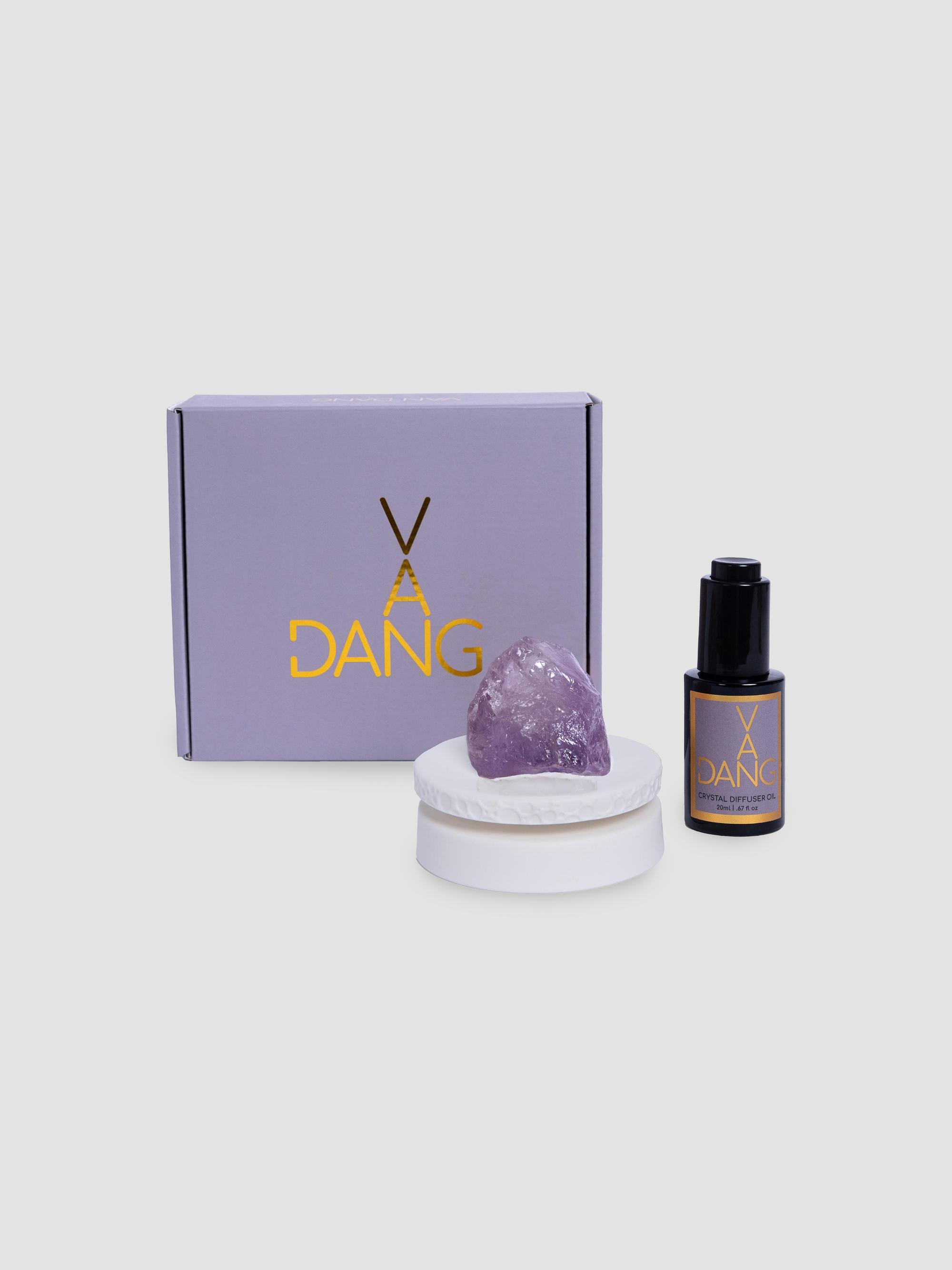 Van Dang Fragrances Buddhapada Diffuser Oil & Amethyst Crystal Meditation Set | Thumbnail 4