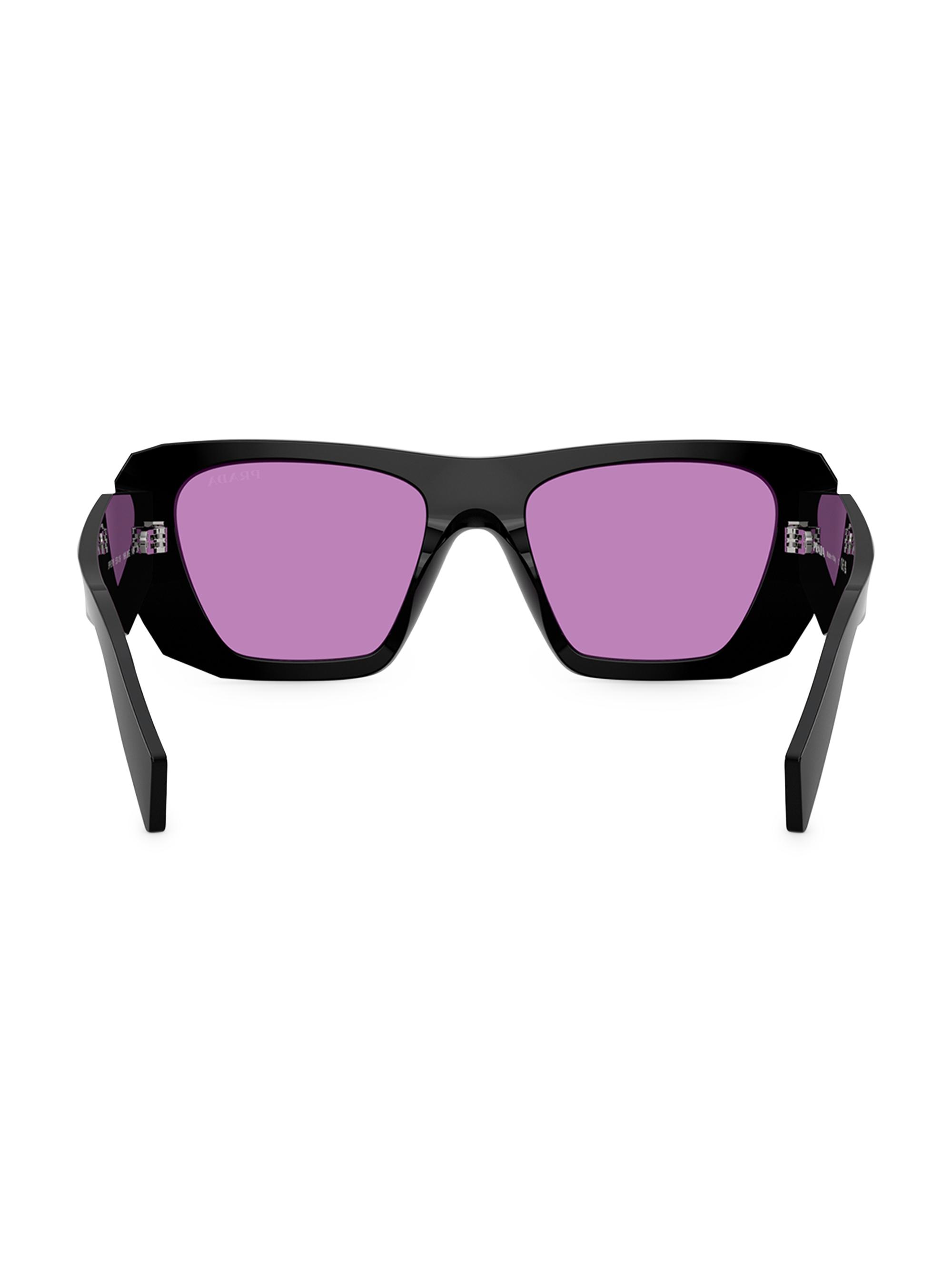 Prada PR B18S Acetate 53MM Square Sunglasses | Saks Fifth Avenue