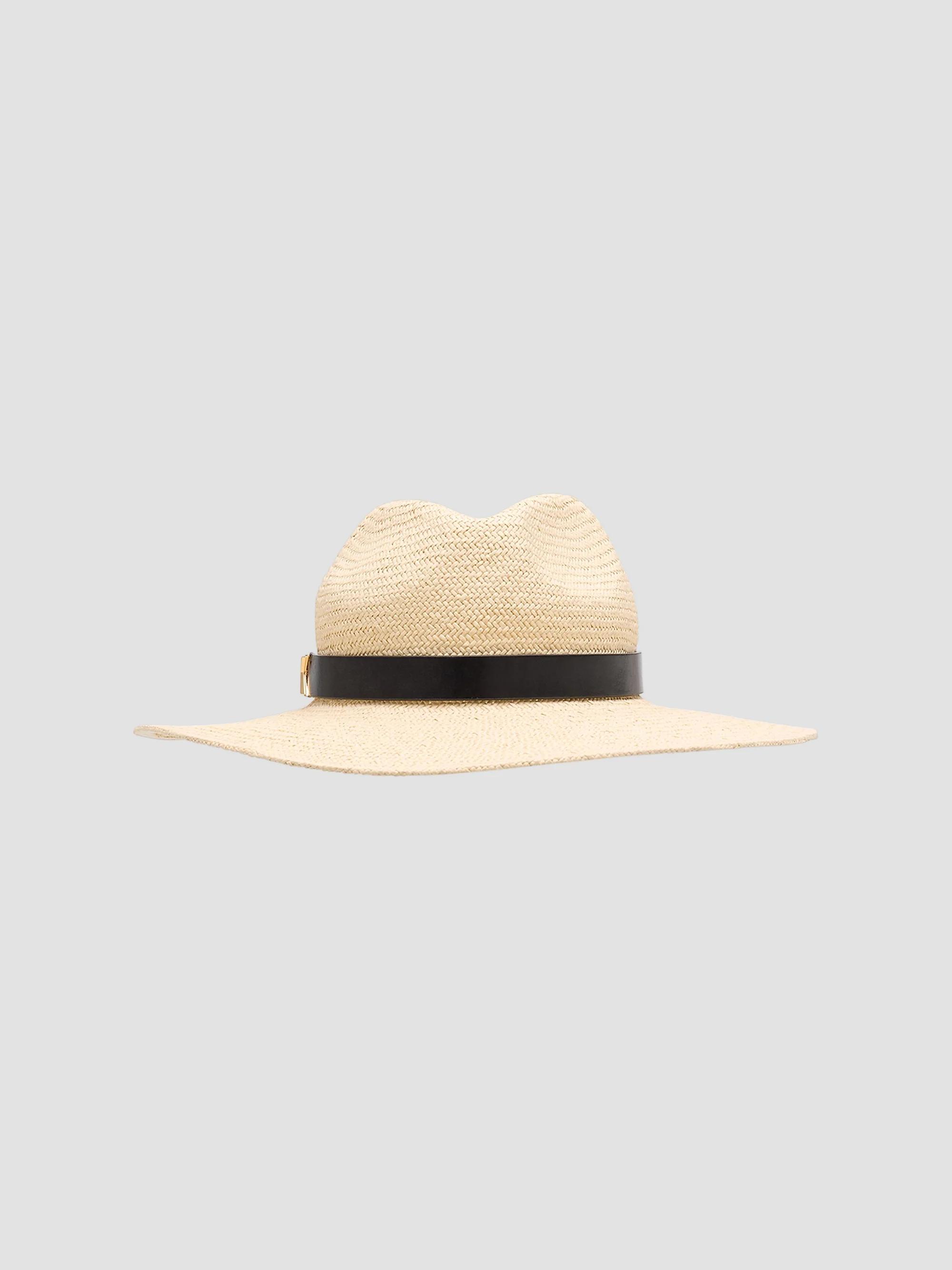 ❤️HP❤️ MAISON MICHEL virginie two tone Panama hat Maison Michel Virginie Woven Straw Panama Hat | Saks Fifth  main image 2