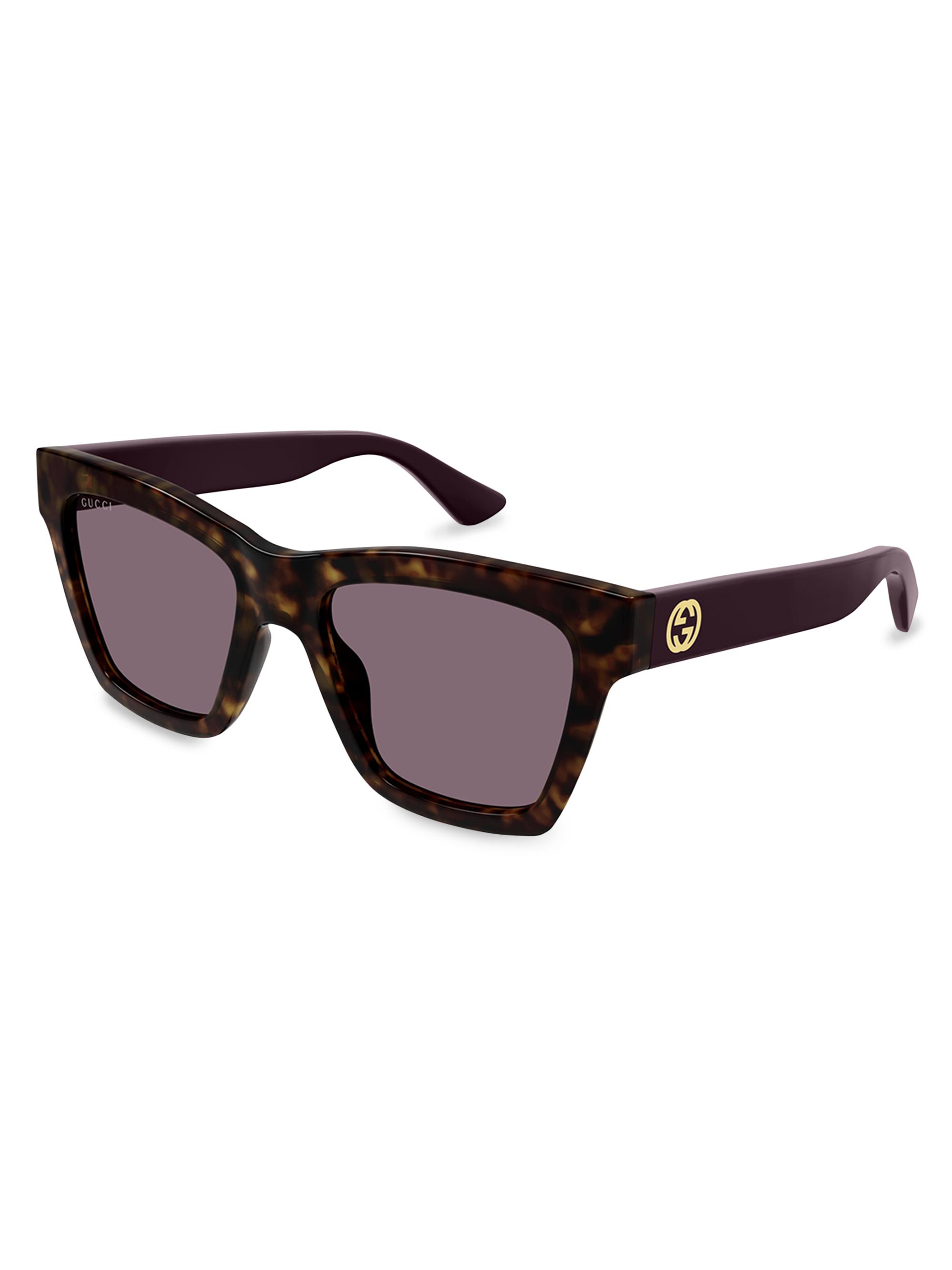 Gucci Gucci Generation 54MM Oversized Rectangular Sunglasses