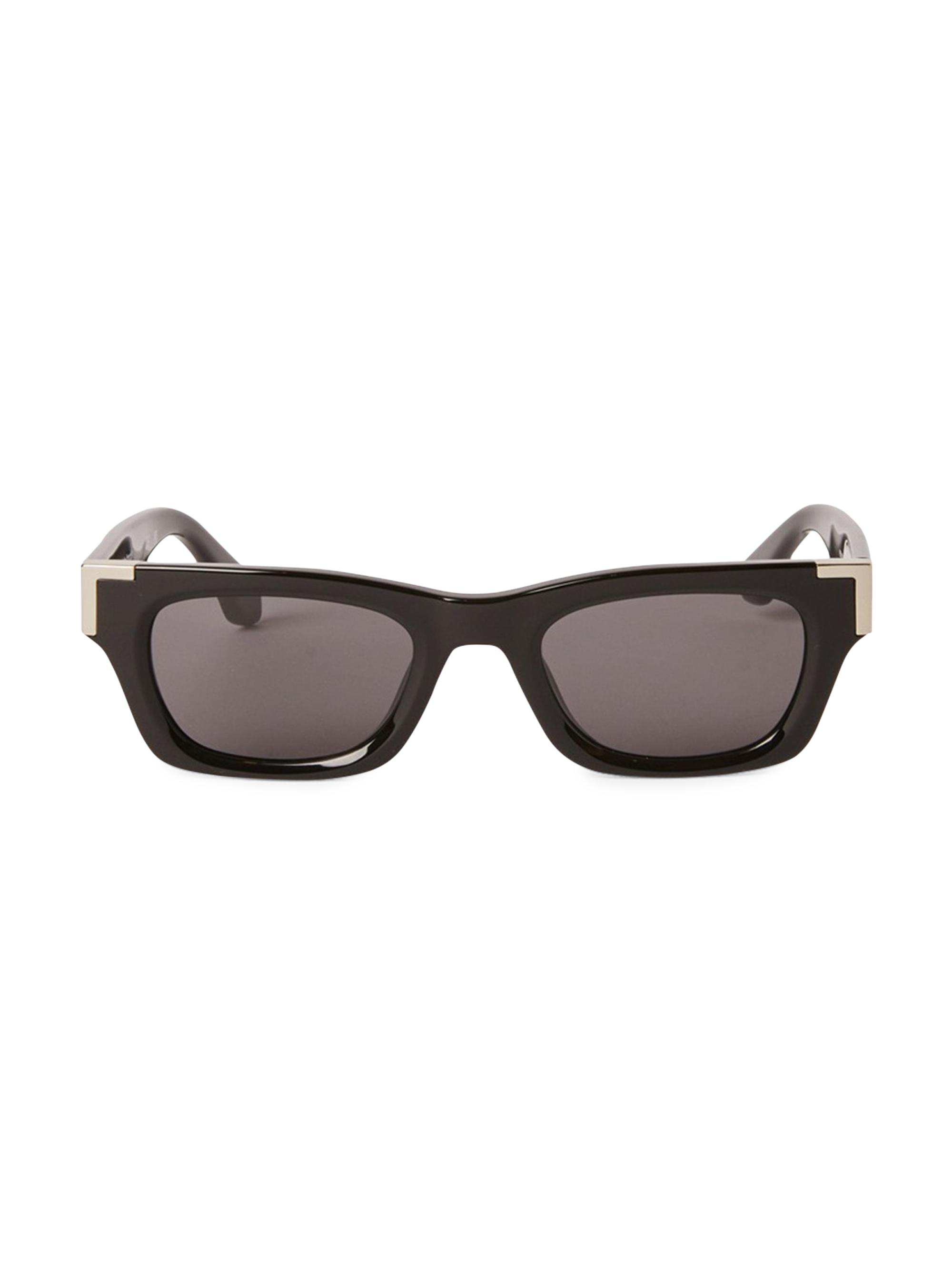 Palm Angels Westport 49MM Rectangular Sunglasses | Saks Fifth Avenue
