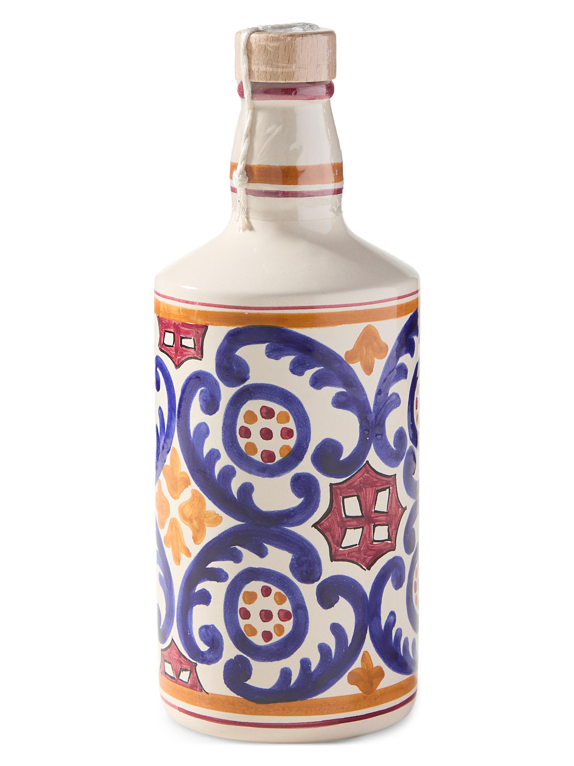 Centonze Extra Virgin Olive Oil in Red Diamond Barocco Bottle