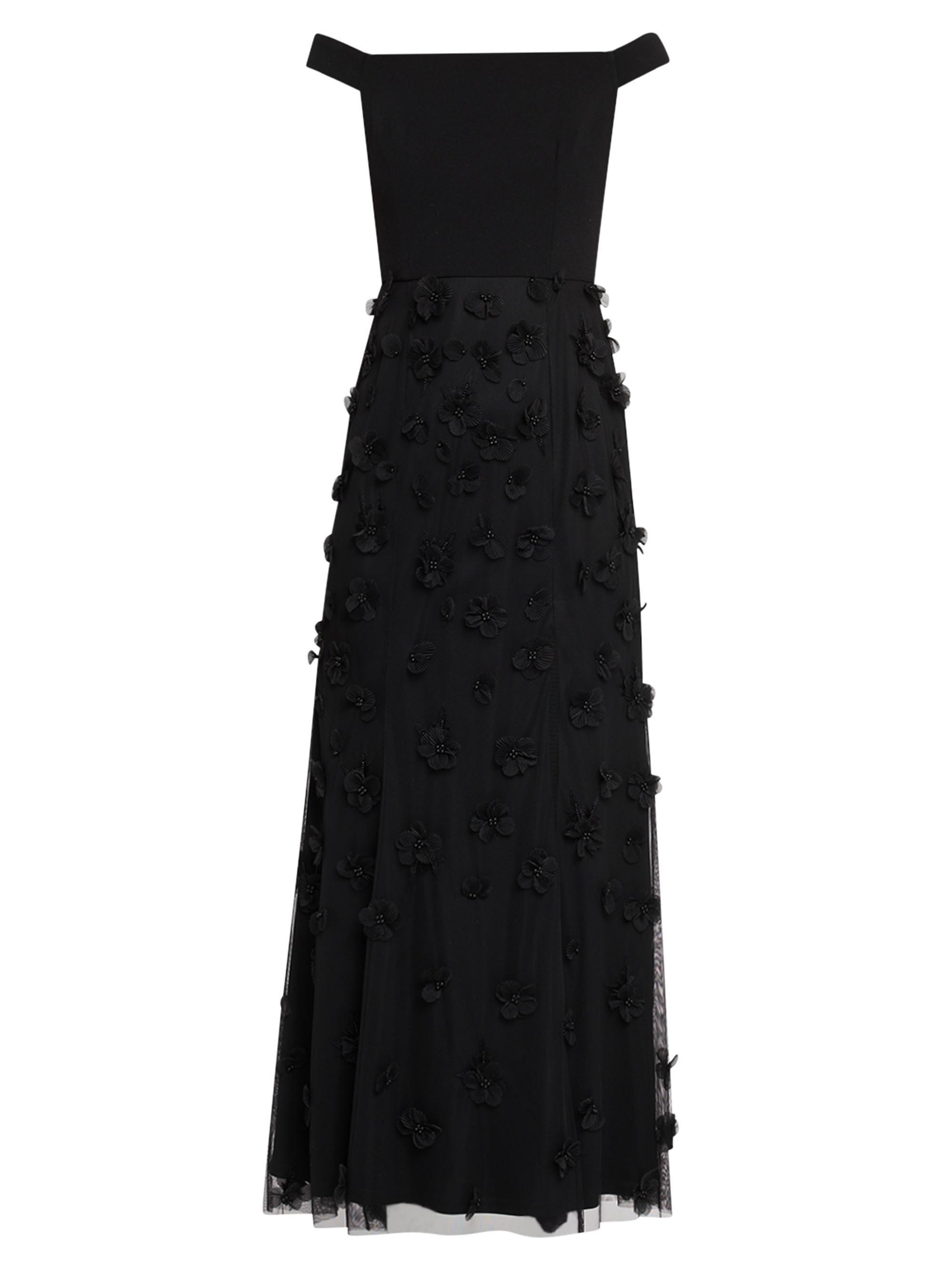 Aidan Mattox Tulle Rosette Strapless Mermaid Gown | Saks Fifth Avenue