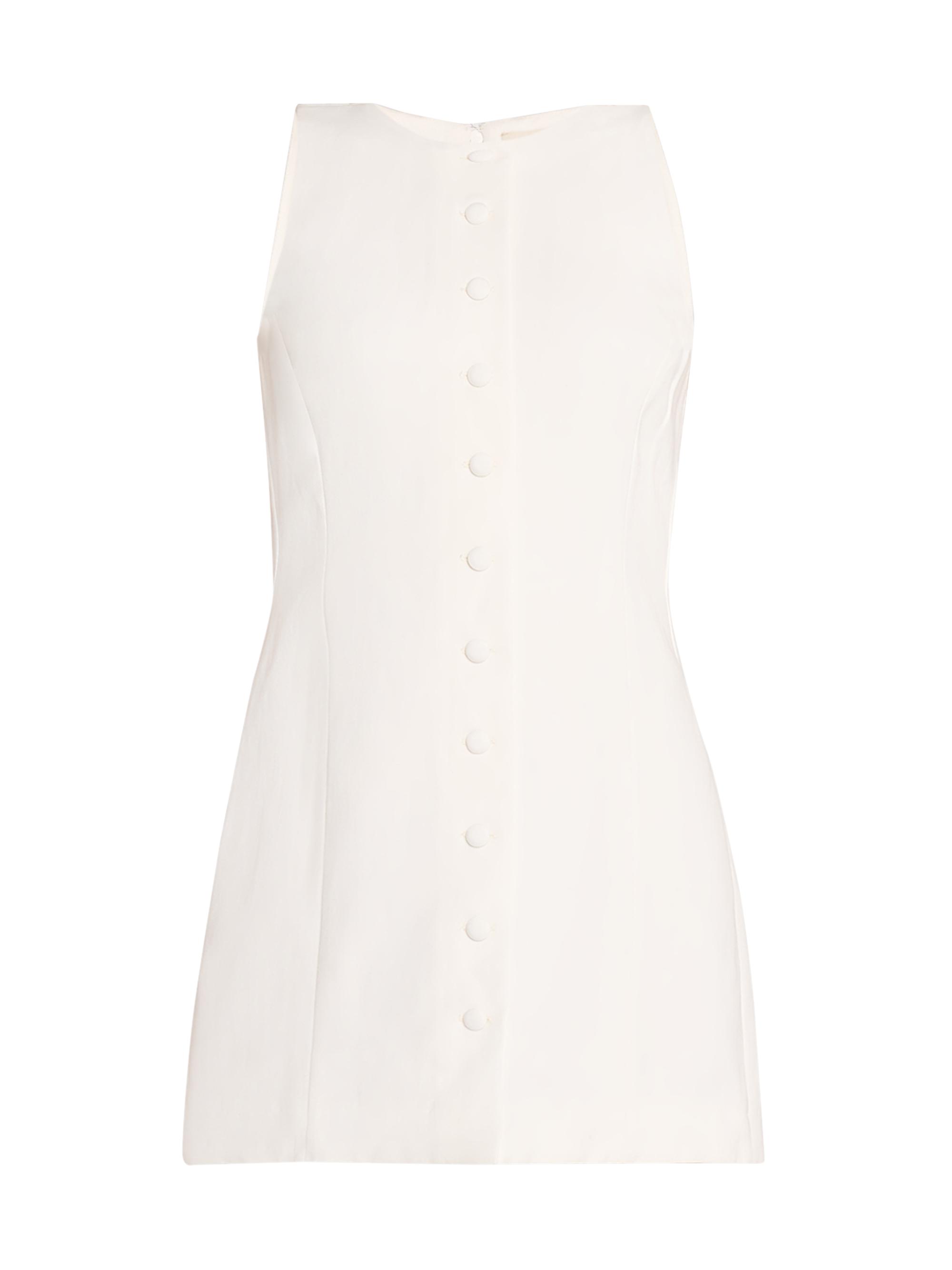 Faithfull the Brand Women's Eveline Shift Minidress - White