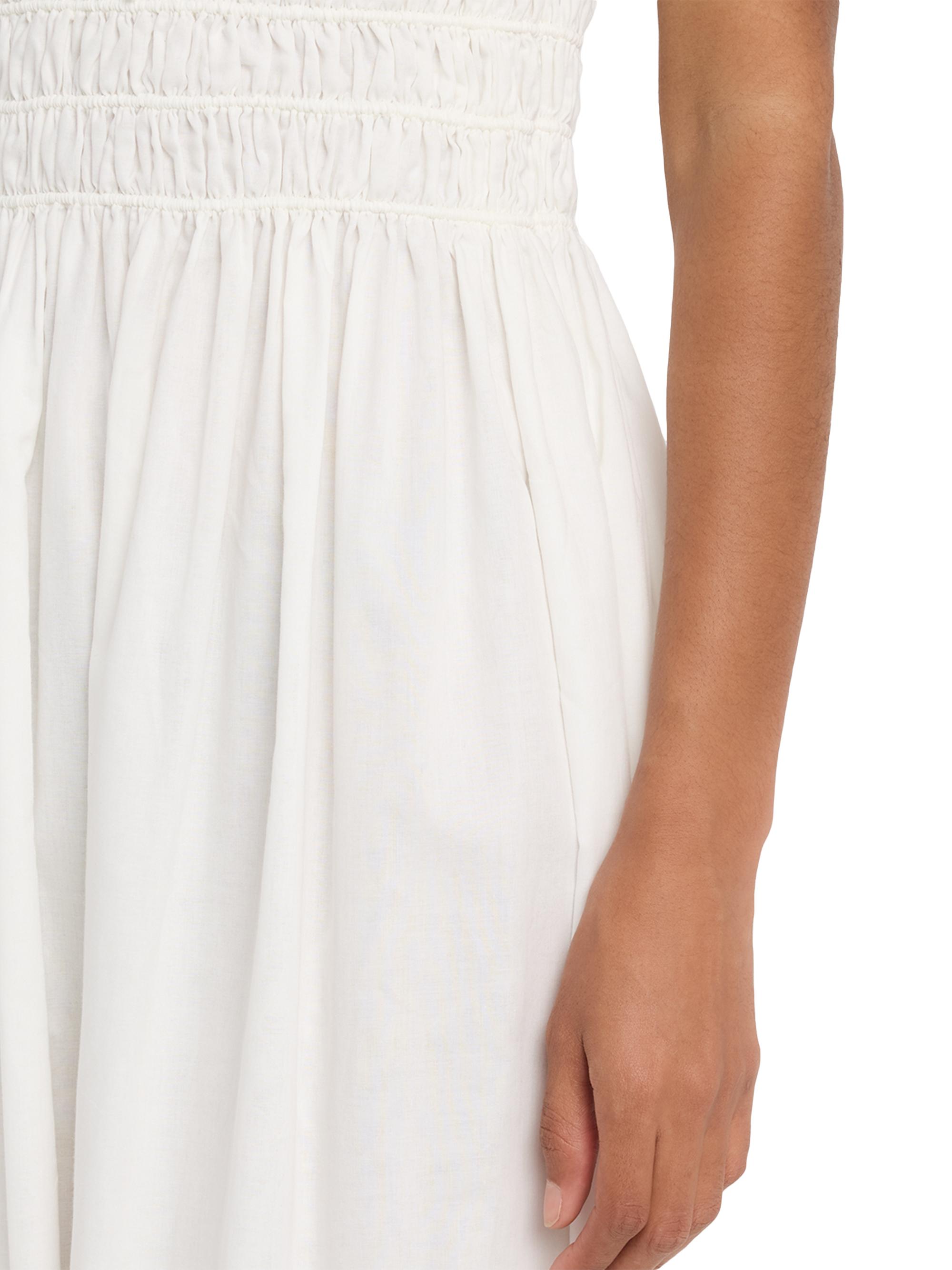 knee length dresses for ladies Meline Midi Dress - Ivory