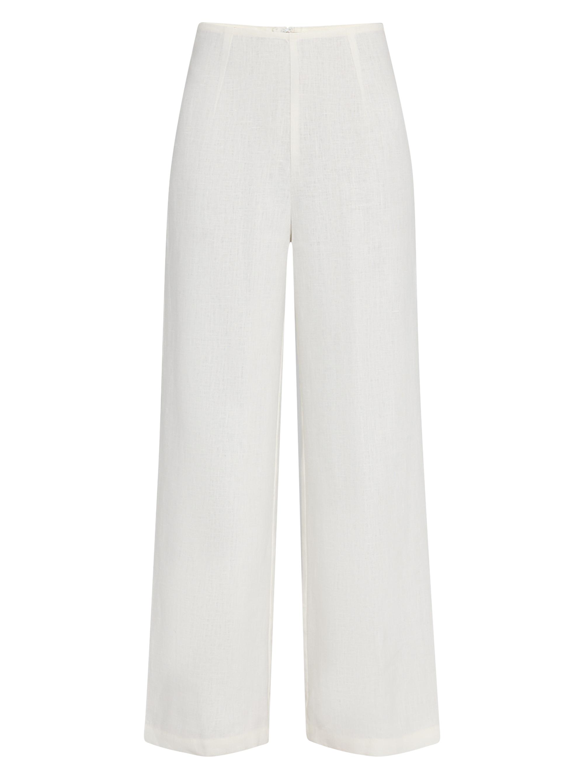 Veronica Beard Jude Relaxed-Fit Wide-Leg Pants | Saks Fifth Avenue