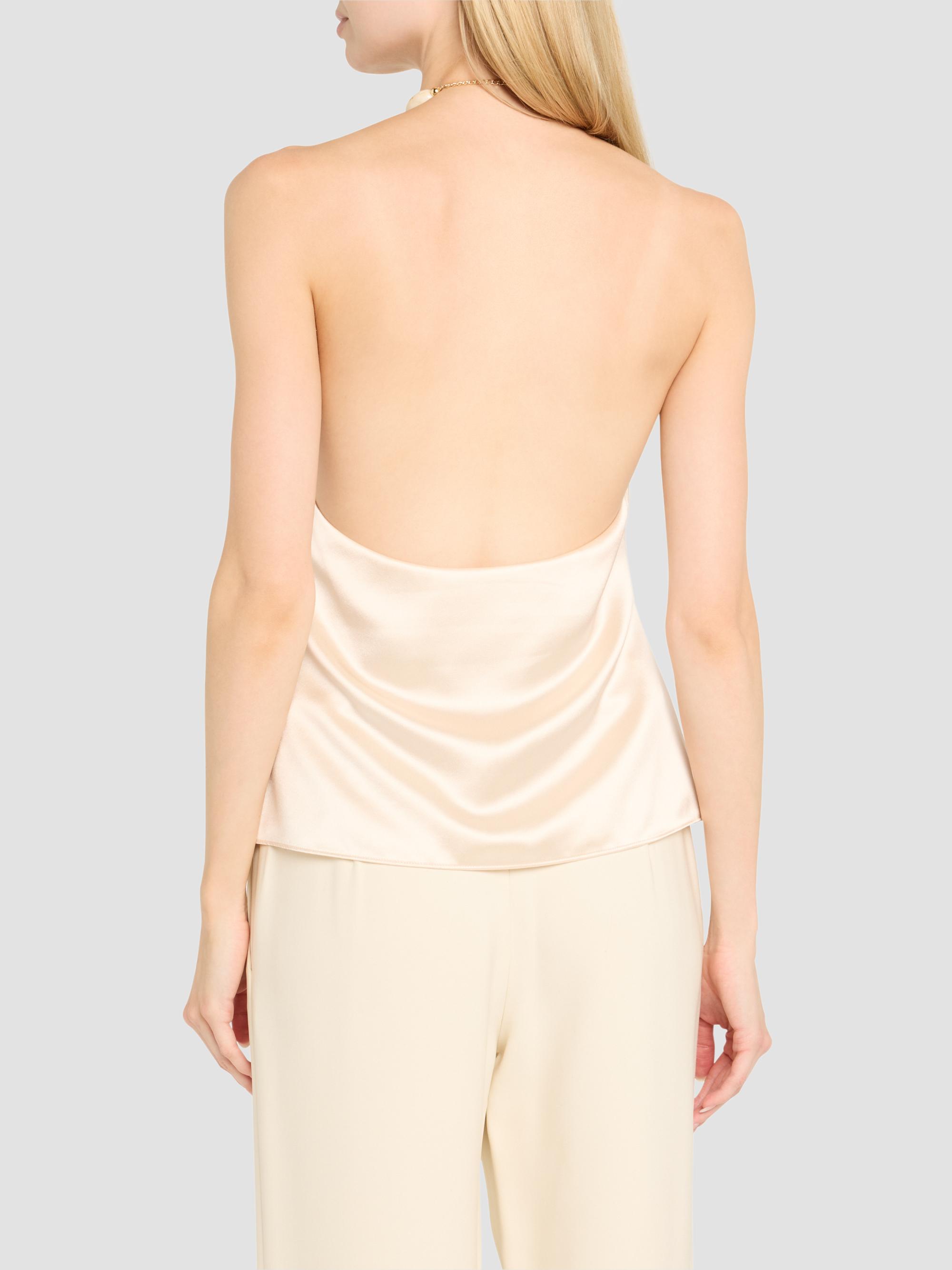 Retrofête Women's Milani Beaded Necklace Halter Top - Lacqua | Thumbnail 3