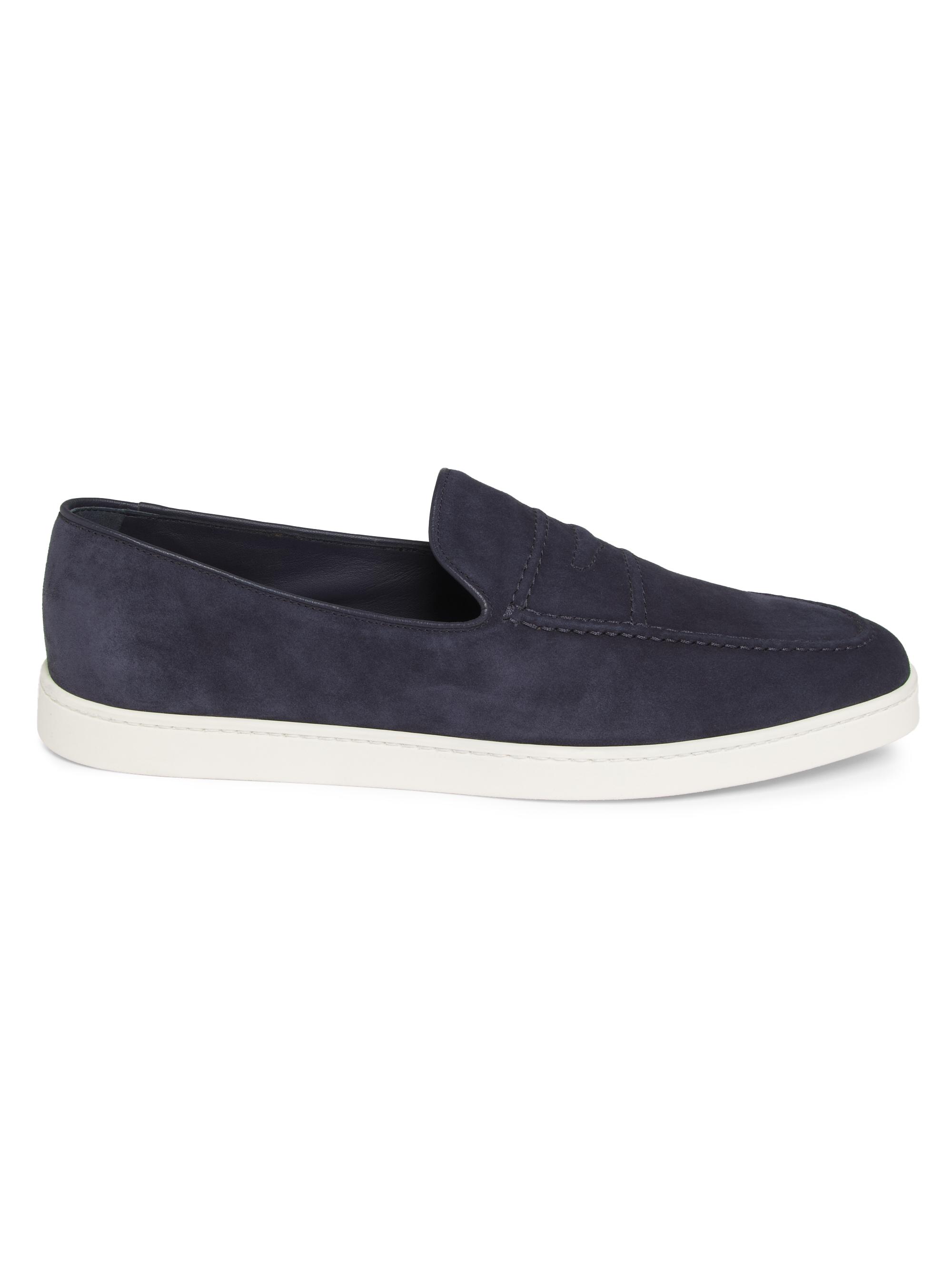 Mephisto Tiago Perforated Leather Loafers | Saks Fifth Avenue display picture 2