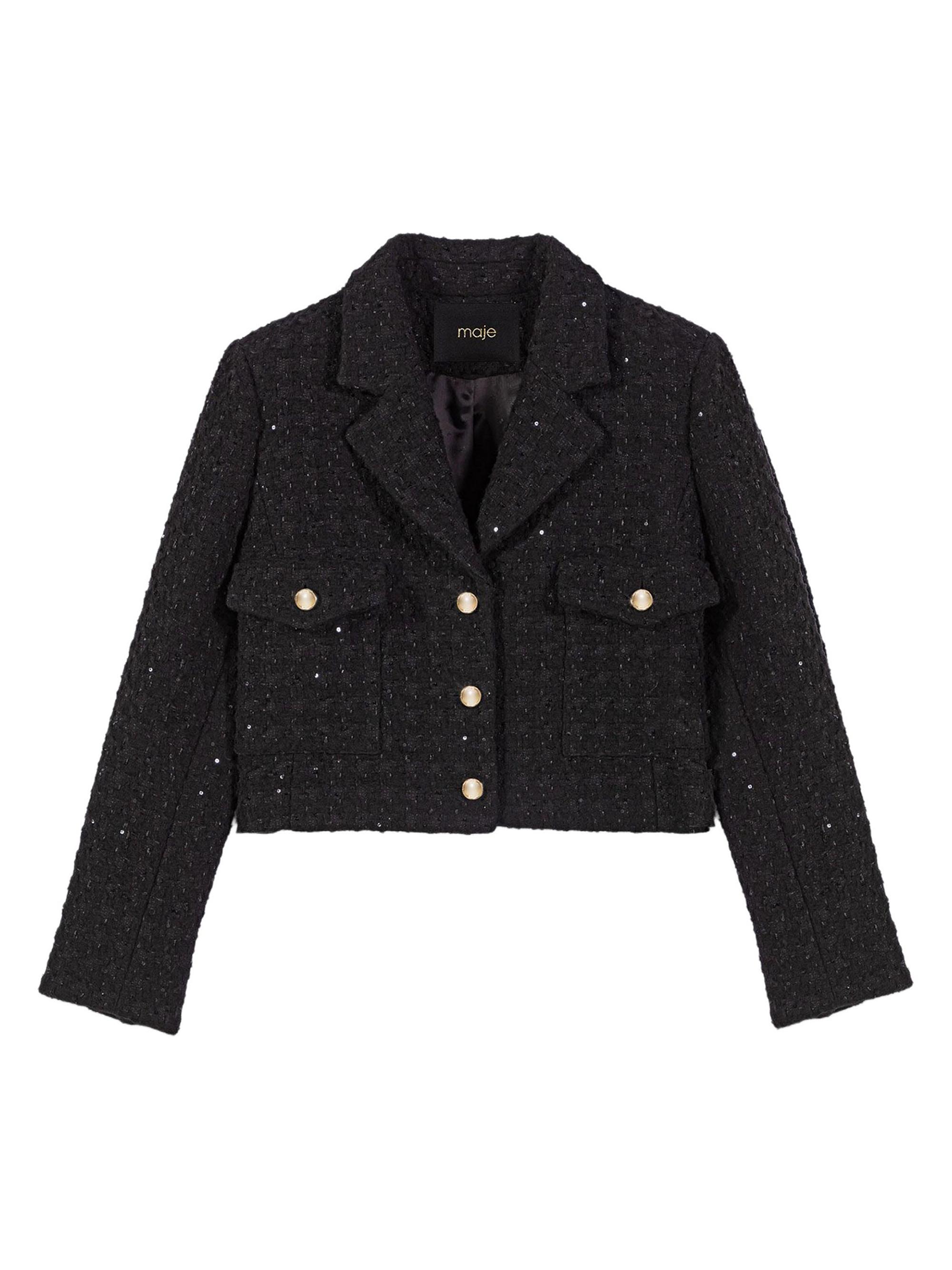 Maje Leather Jacket | Saks Fifth Avenue