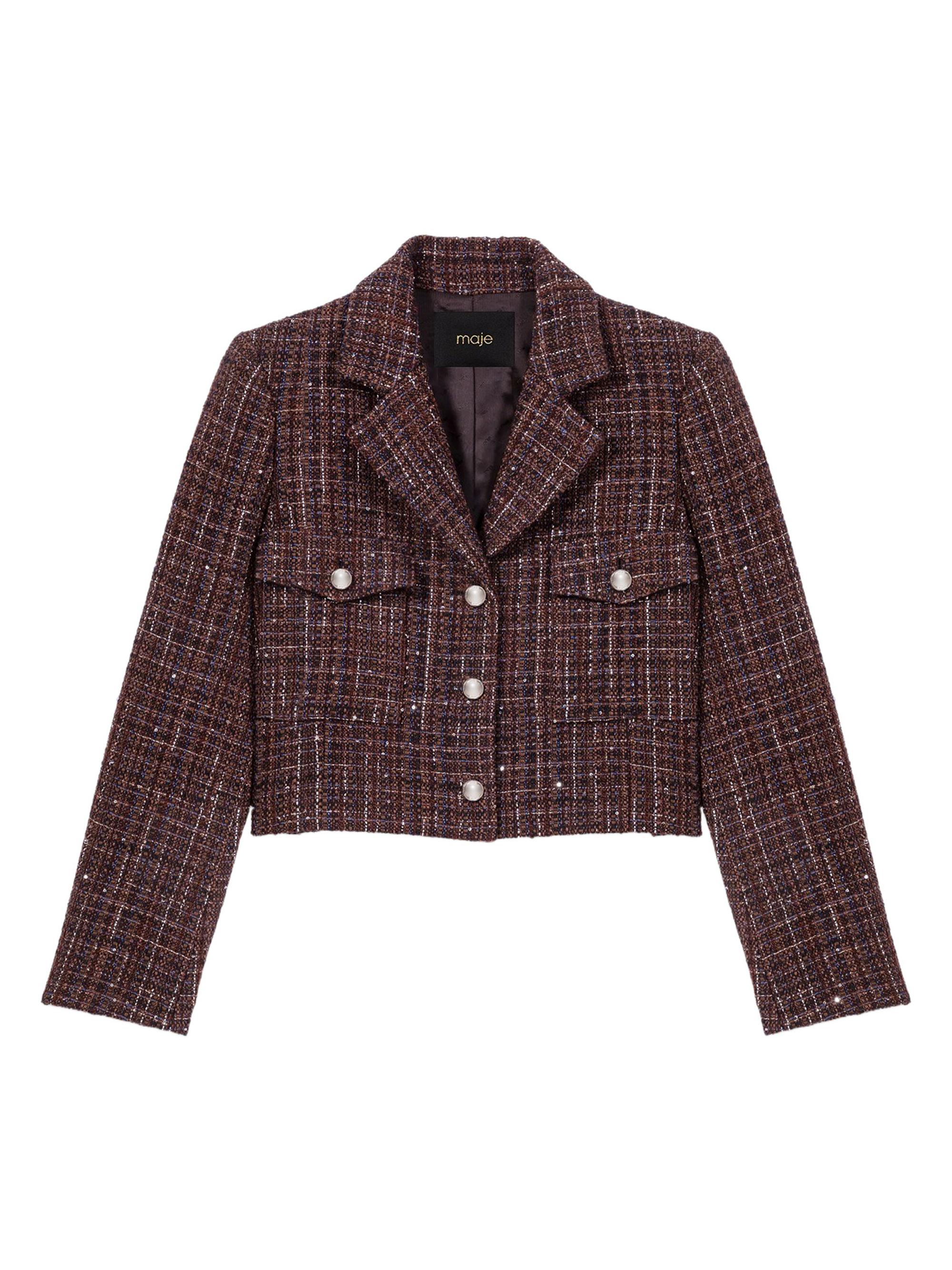 Maje Leather Jacket | Saks Fifth Avenue