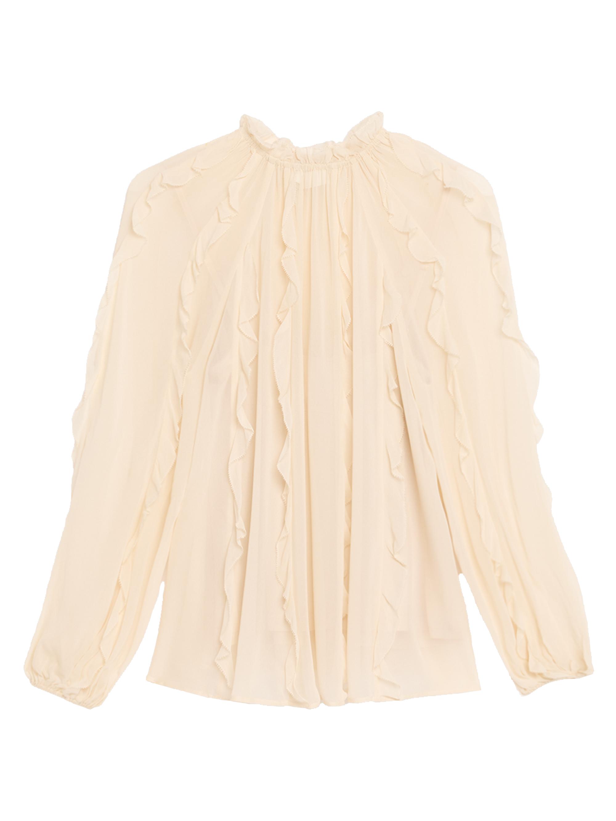 Zimmermann Women's Billowing Ruffle Blouse -