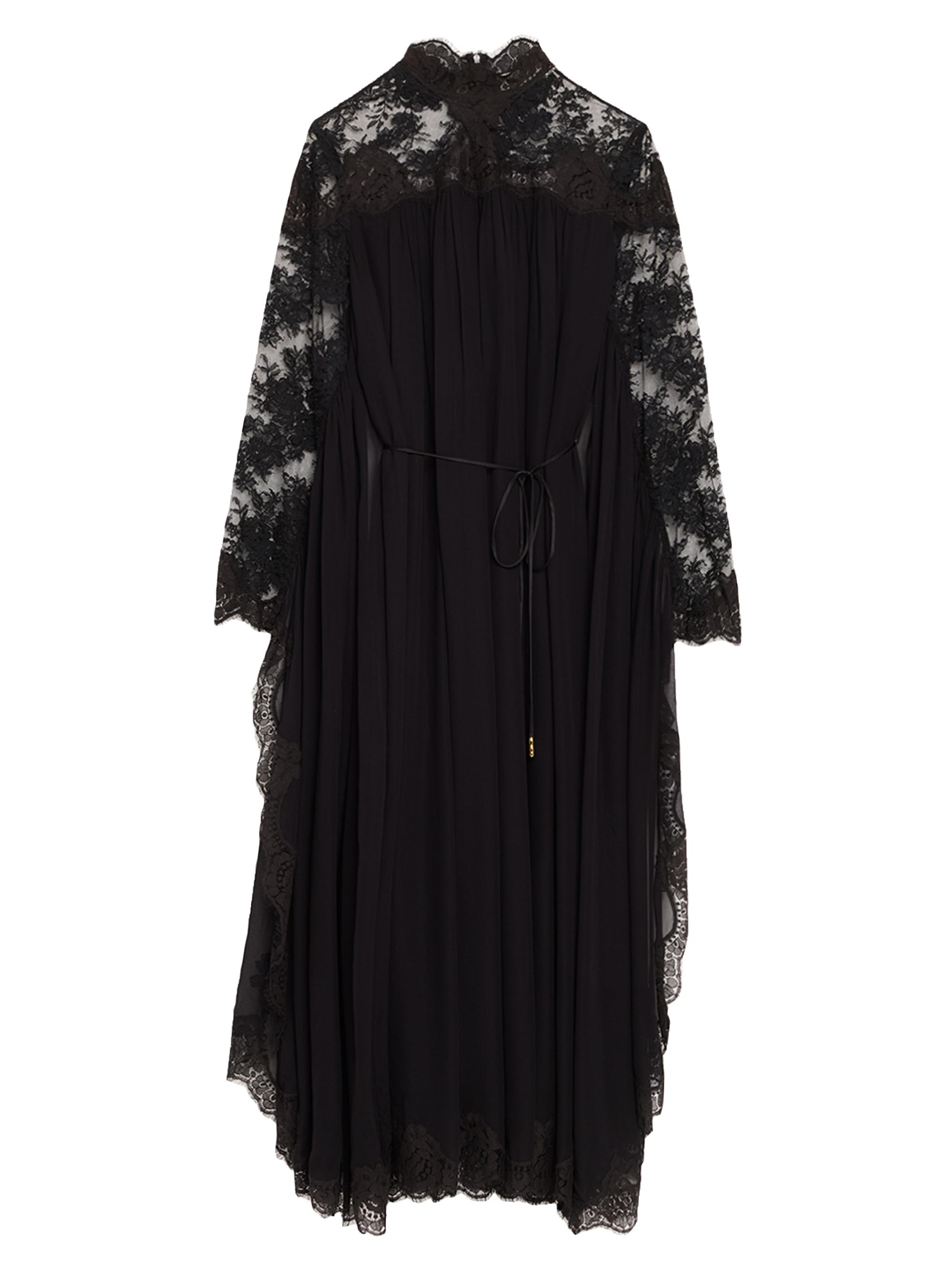 Zimmermann Women's Lace Bat-Wing Maxi Dress - Black