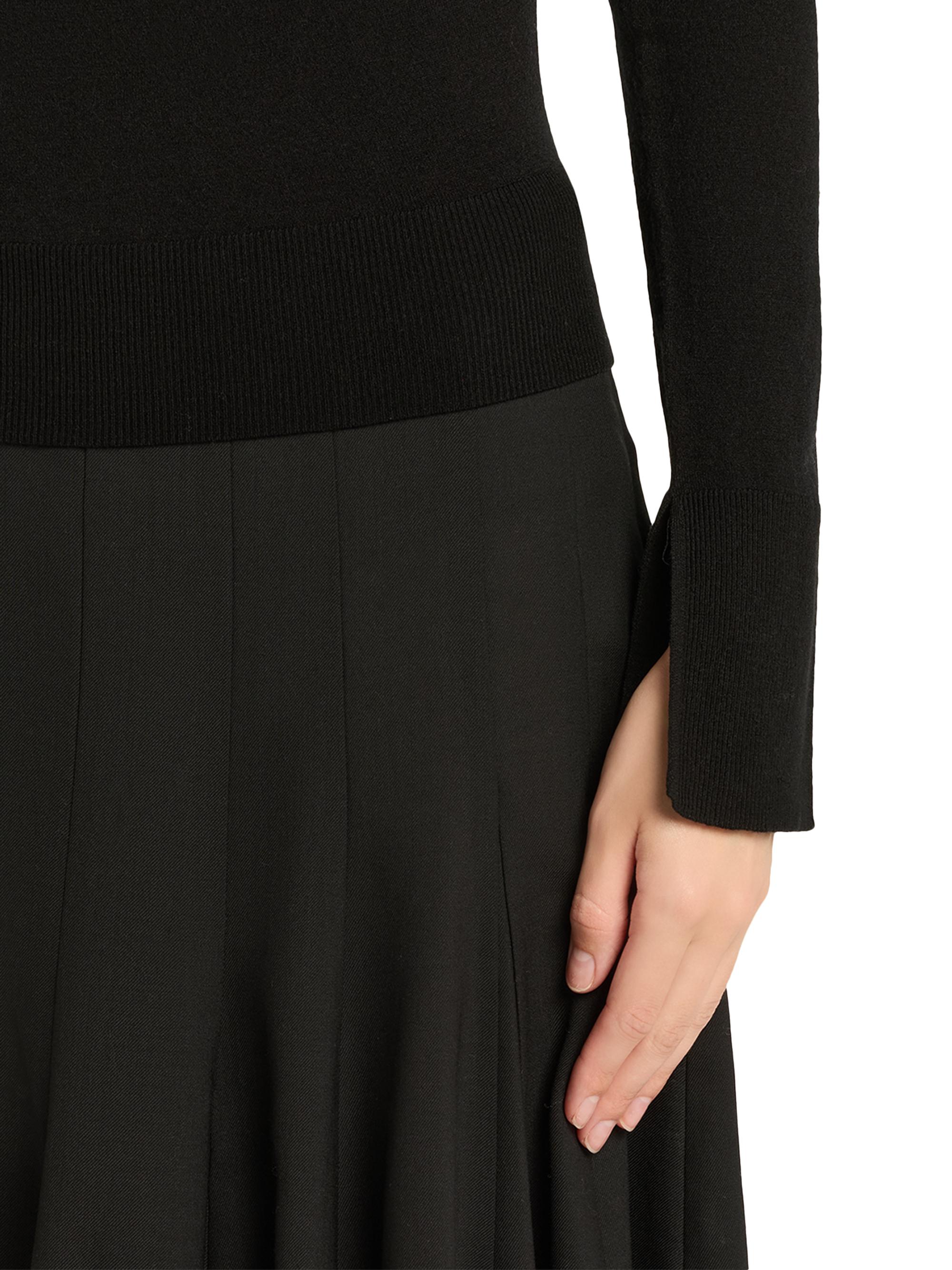 Natia Jersey Cowlneck Top