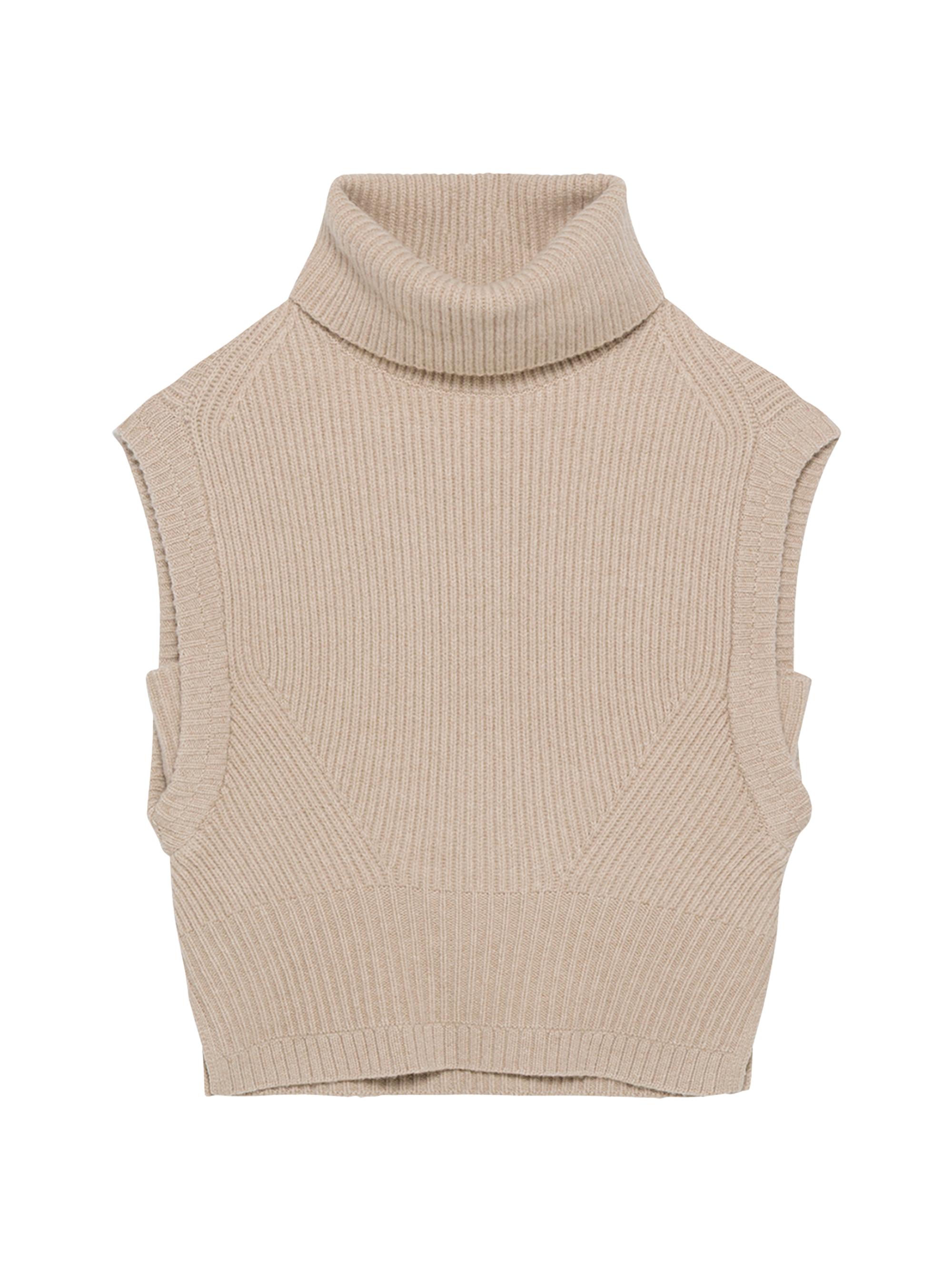 SIMKHAI Women's Maple Cashmere Sweater Vest - Grey