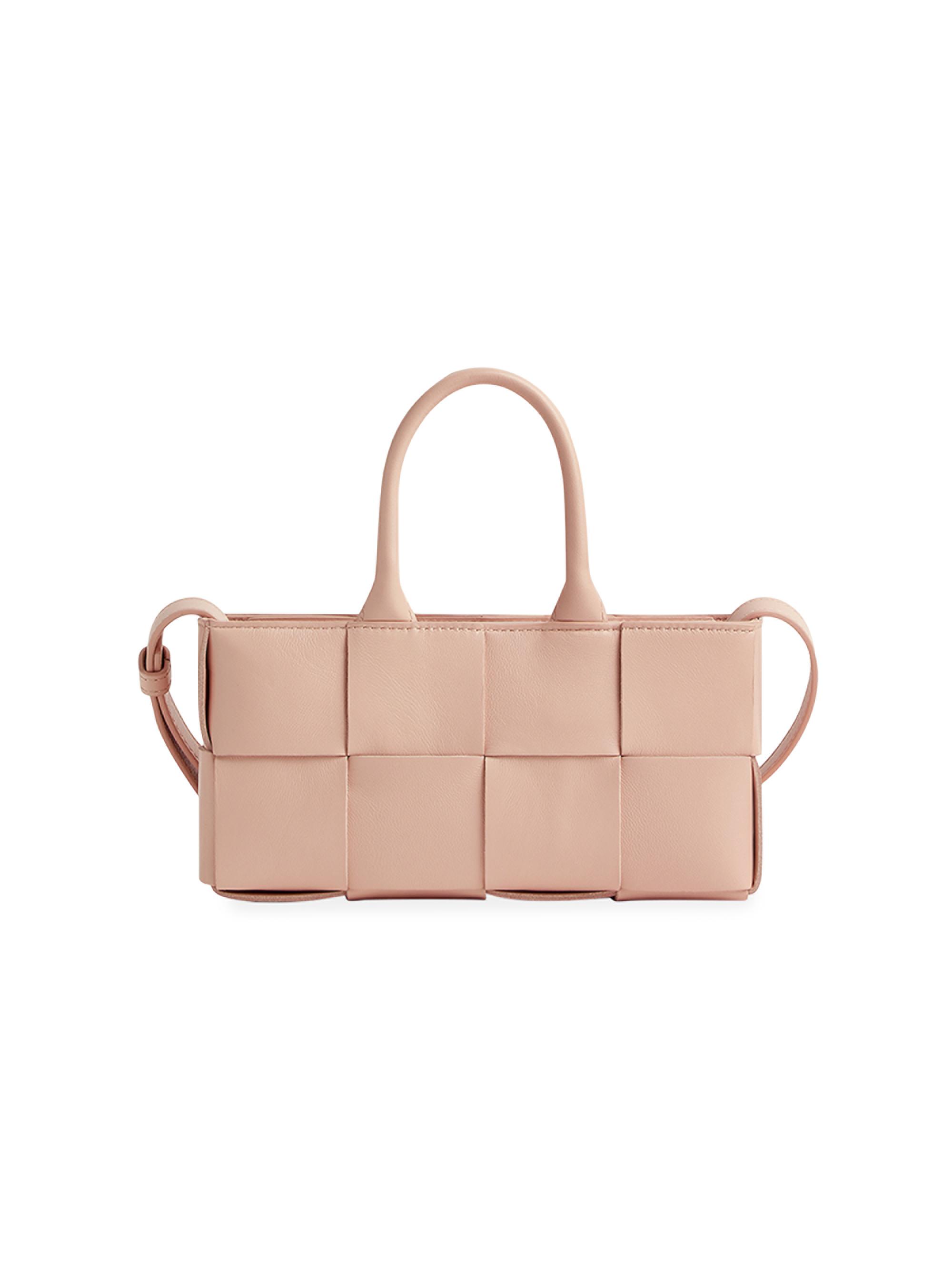 Bottega Veneta Women's Mini East-West Arco Tote Bag - Light Pink