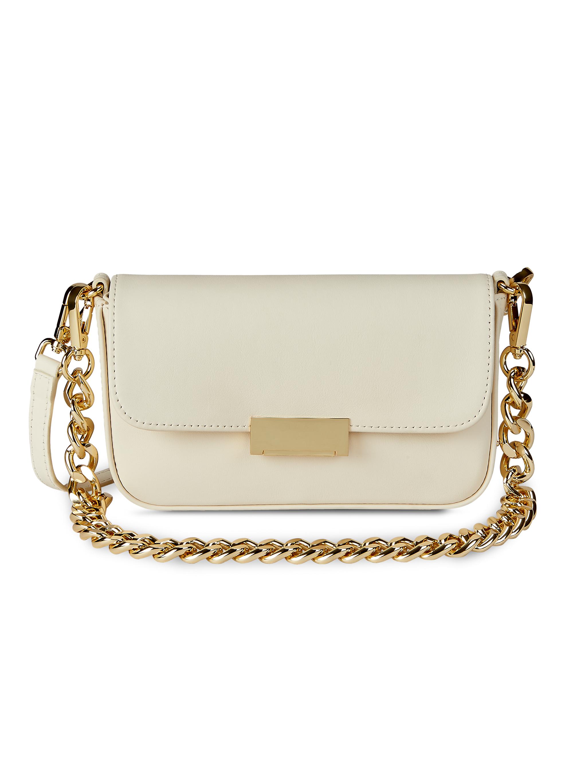 GiGi New York Women's Edie Leather Shoulder Bag -