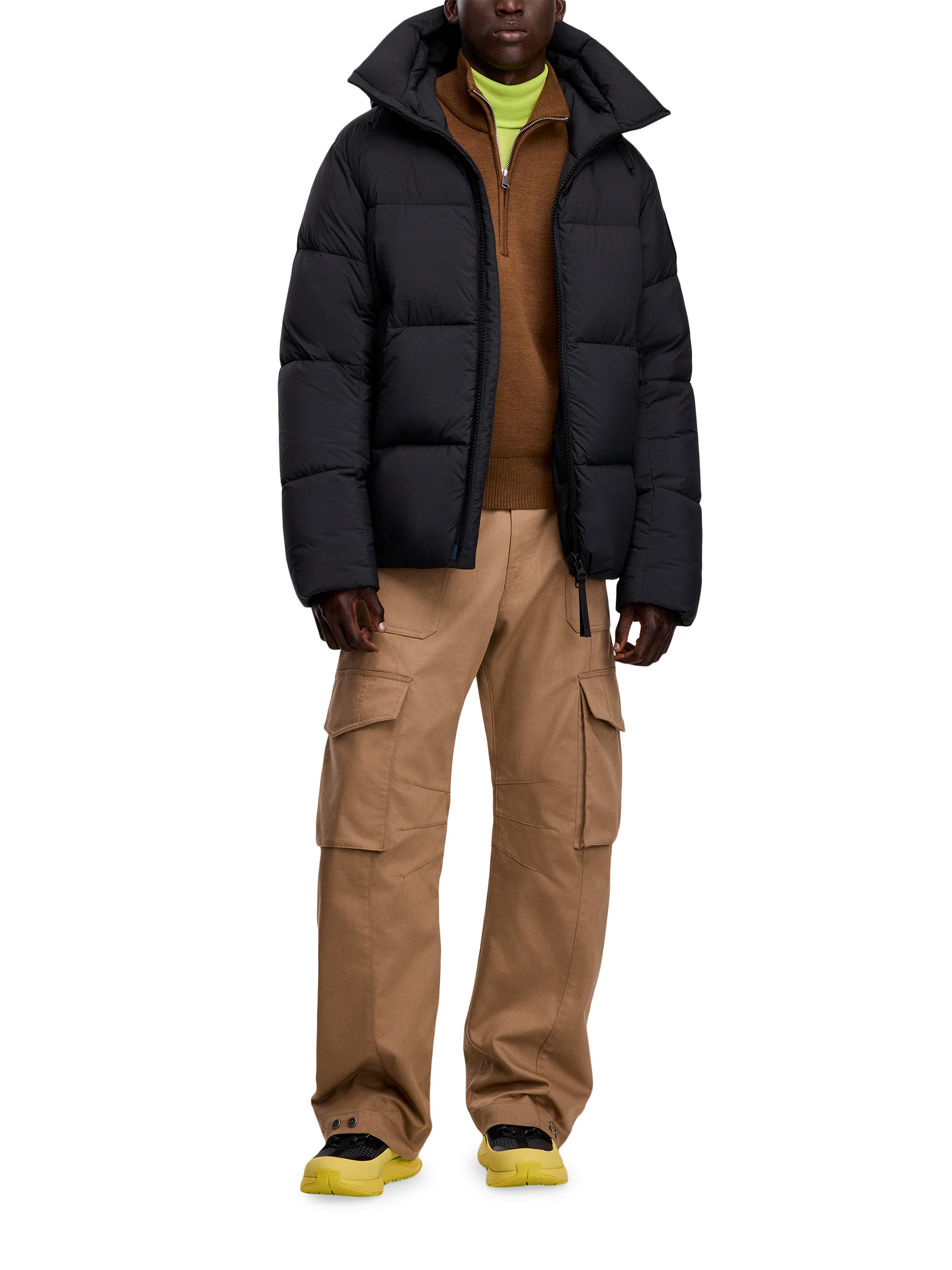 Canada Goose Men's Crofton Matte Puffer Jacket - Black | Thumbnail 9