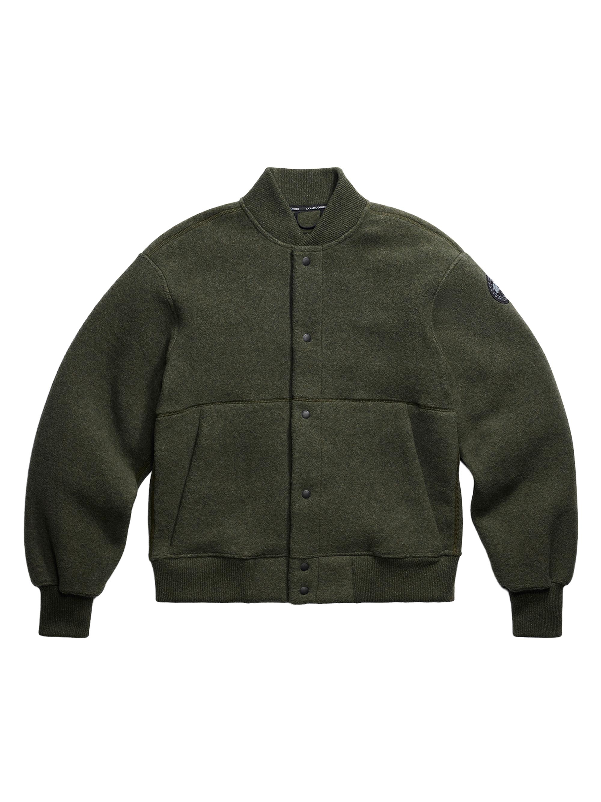 Canada Goose Men's Hudson Fleece Bomber Jacket - Dark Sage