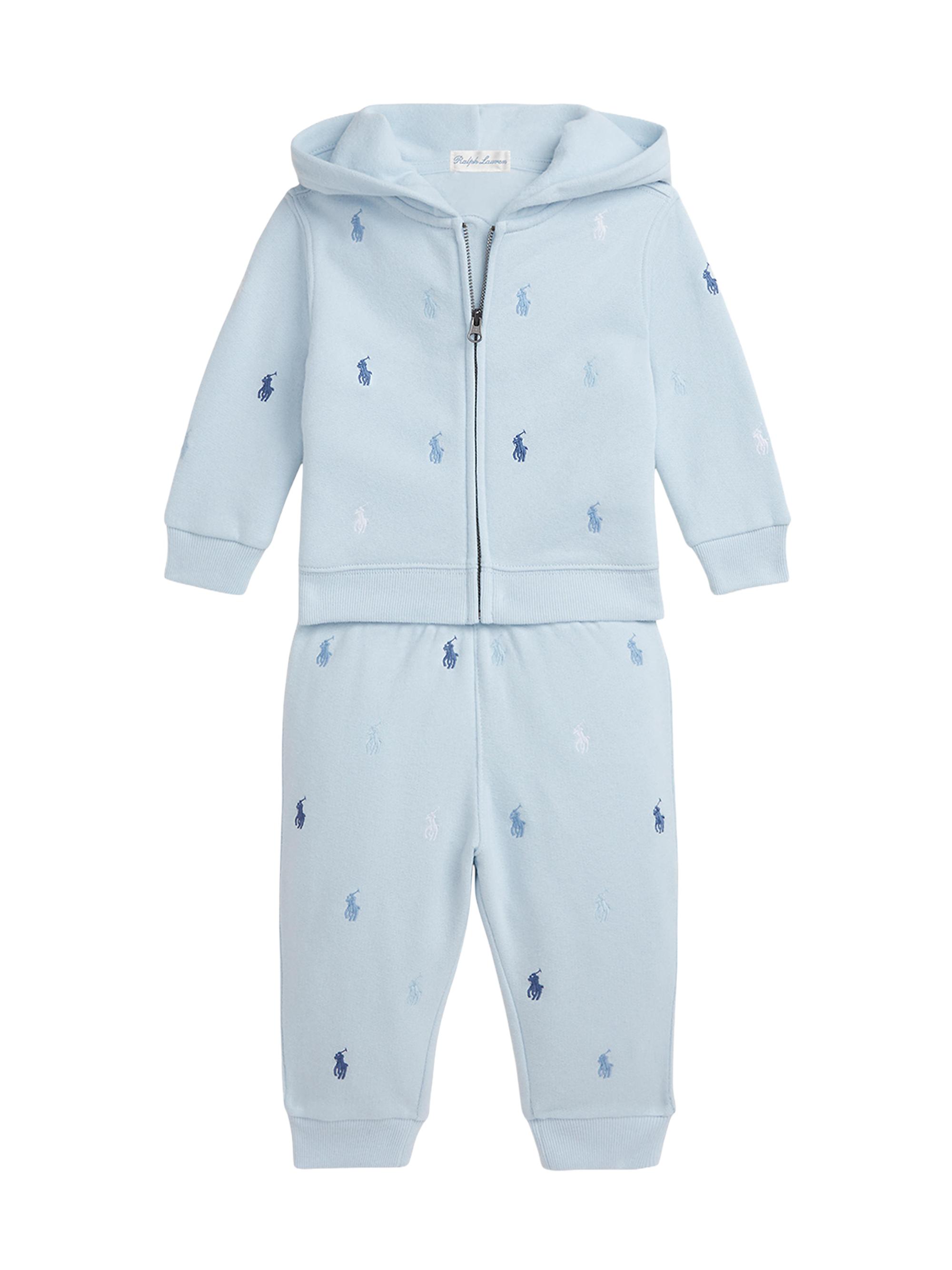 Polo Ralph Lauren Baby Boy's Atlantic Terry 2-Piece Track Suit Set