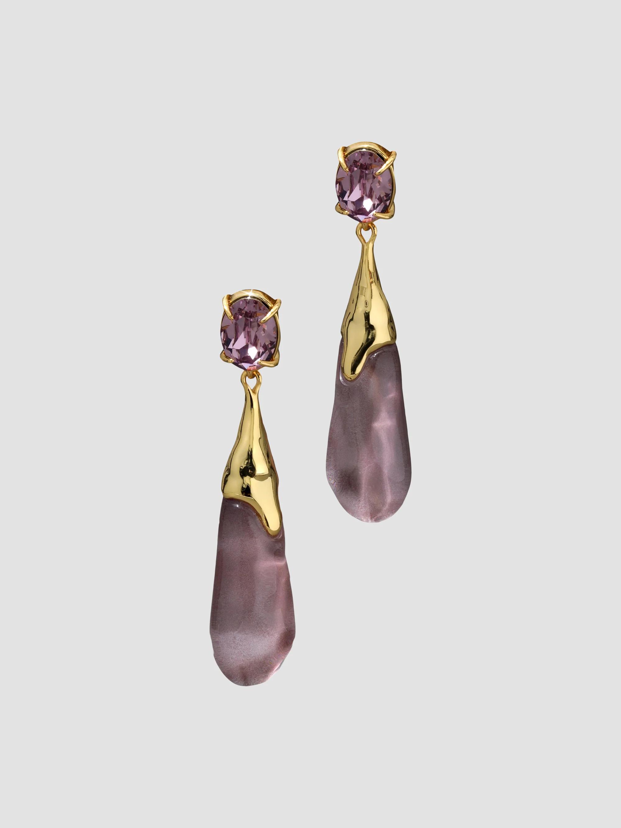 Alexis Bittar Bonbon Crystal Teardrop Earrings | Saks Fifth Avenue