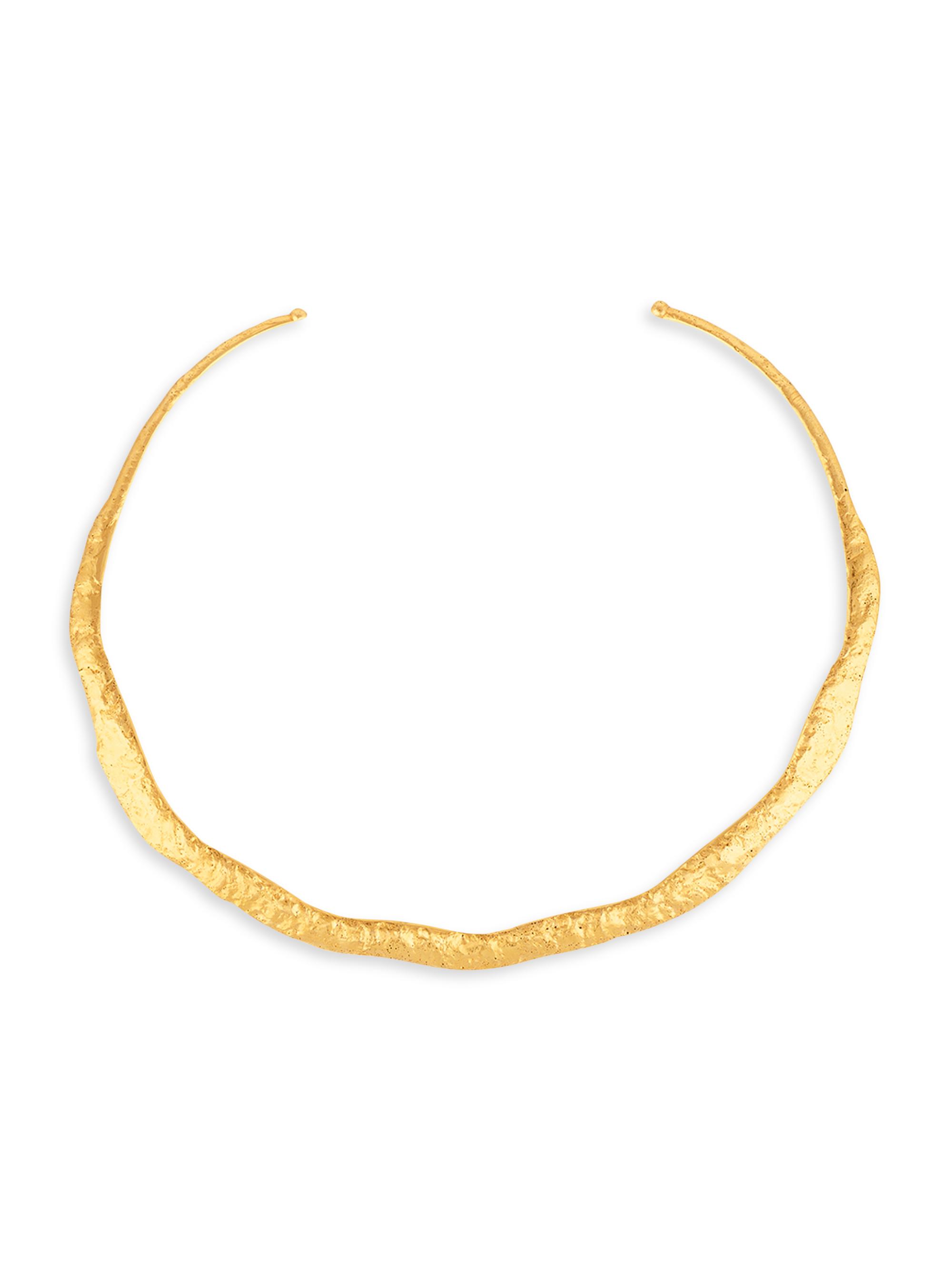 Sylvia Toledano Women's Bianca 22K-Gold-Plated Choker - Gold