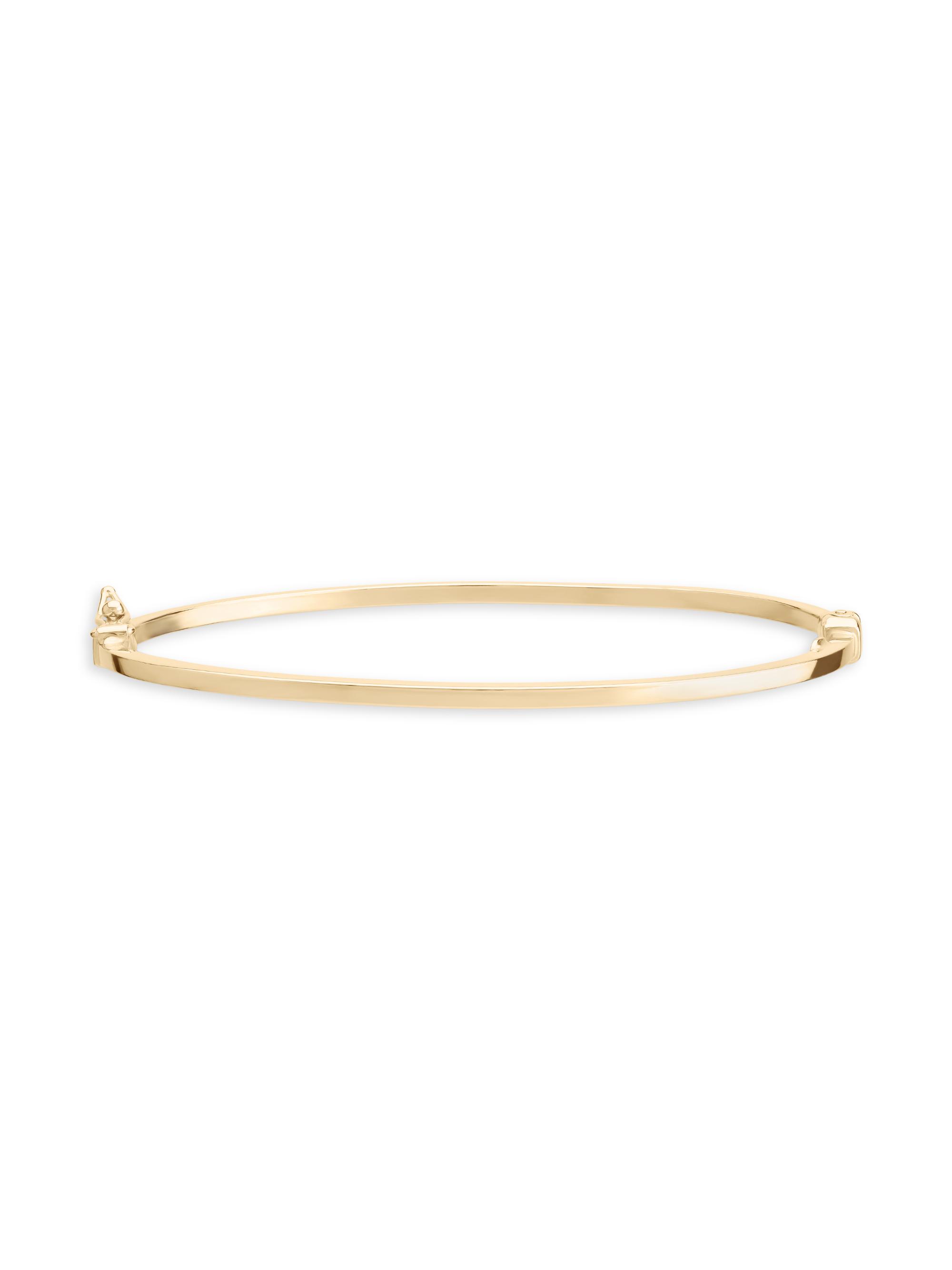 Lana Women's 14K Yellow Gold Thin Bangle - Yellow Gold