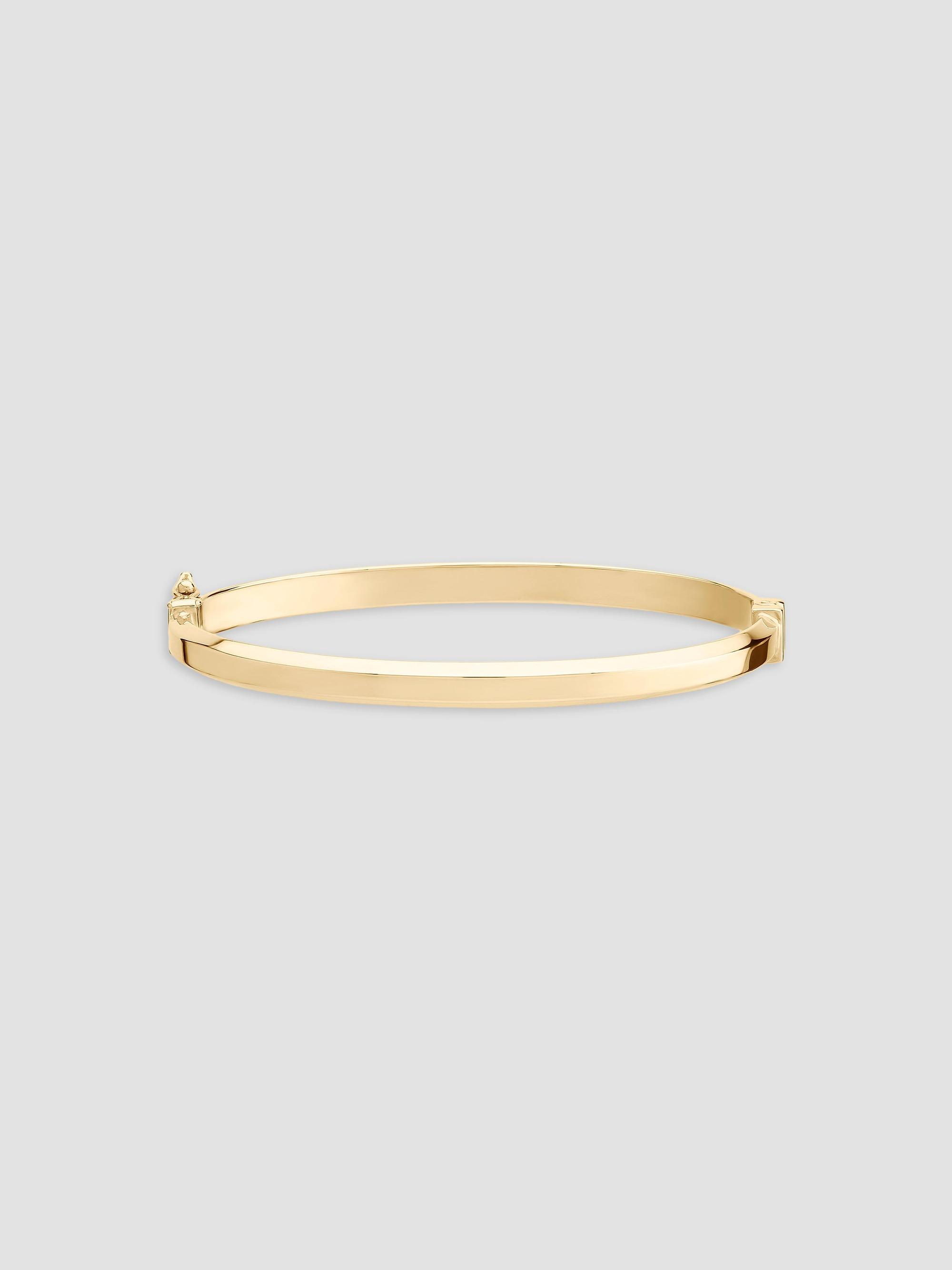 Lana Women's 14K Yellow Gold Hinged Bangle - Yellow Gold