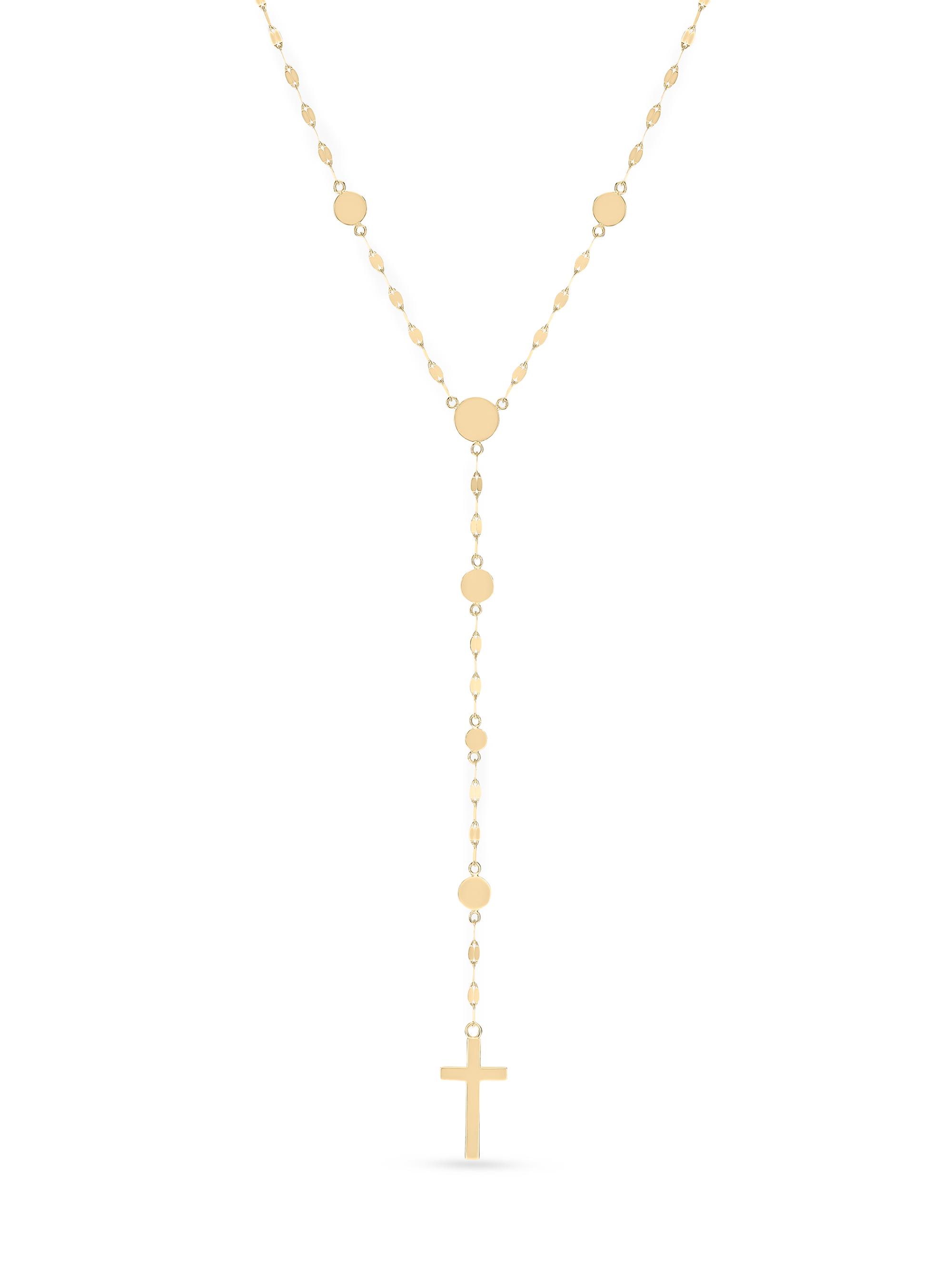 Lana Women's Faith 14K Yellow Gold Lariat Necklace - Yellow Gold