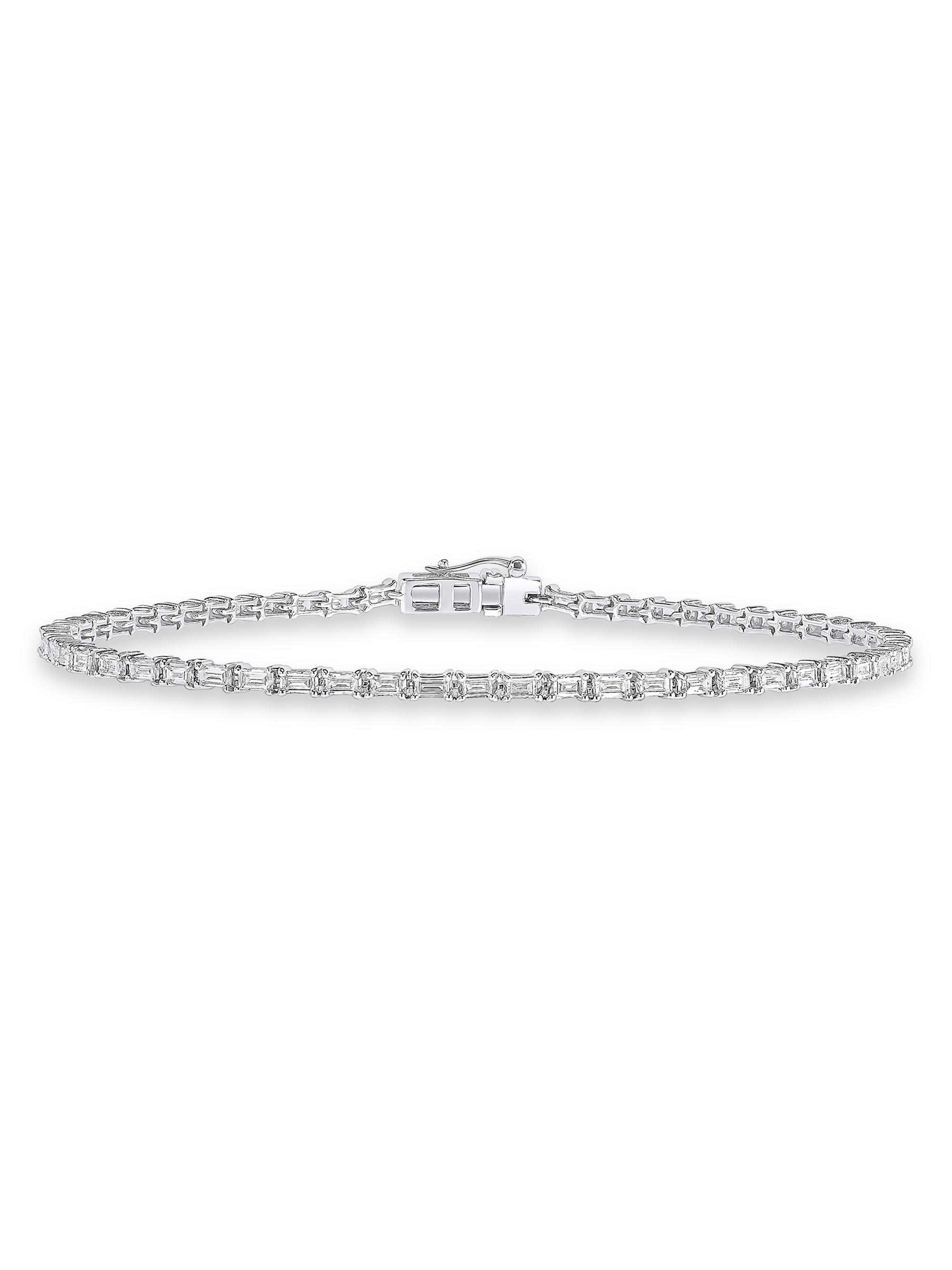 Lana Women's 14K White Gold & 1.30 TCW Diamond Tennis Bracelet - White Gold
