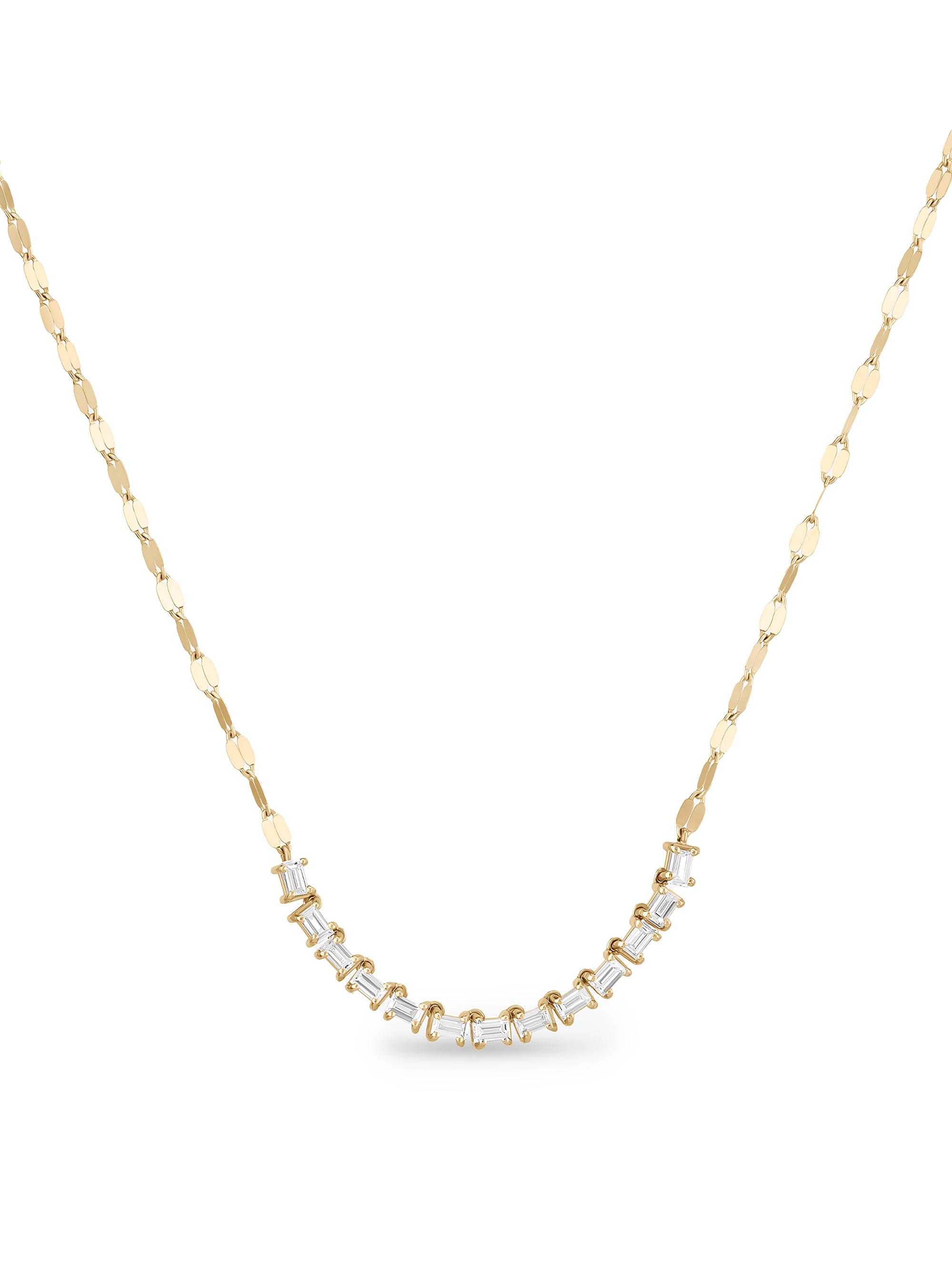 Lana Women's 14K Yellow Gold & 0.30 TCW Diamond Necklace - Yellow Gold
