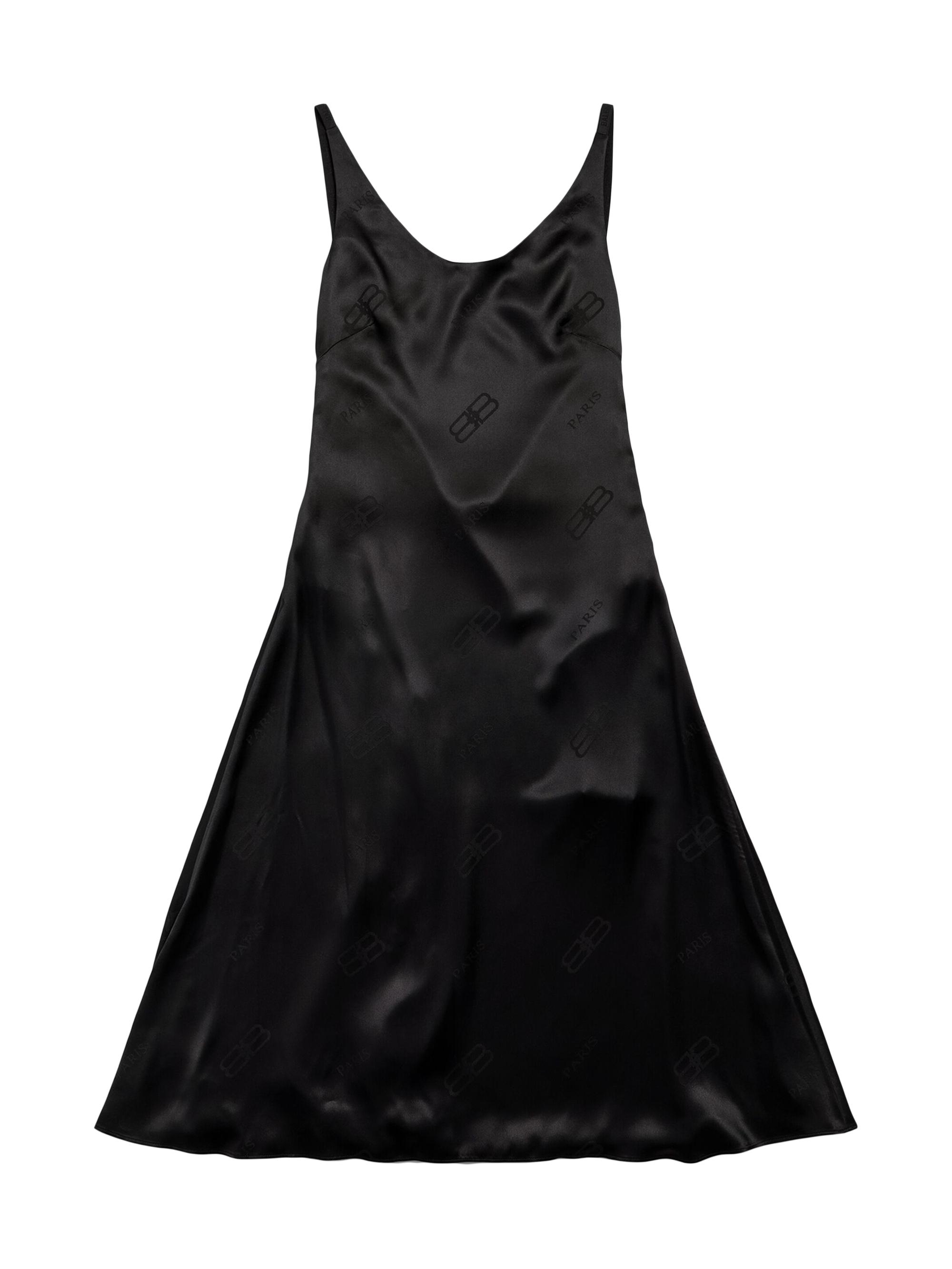 Balenciaga Women's Minimal Midi Dress - Black