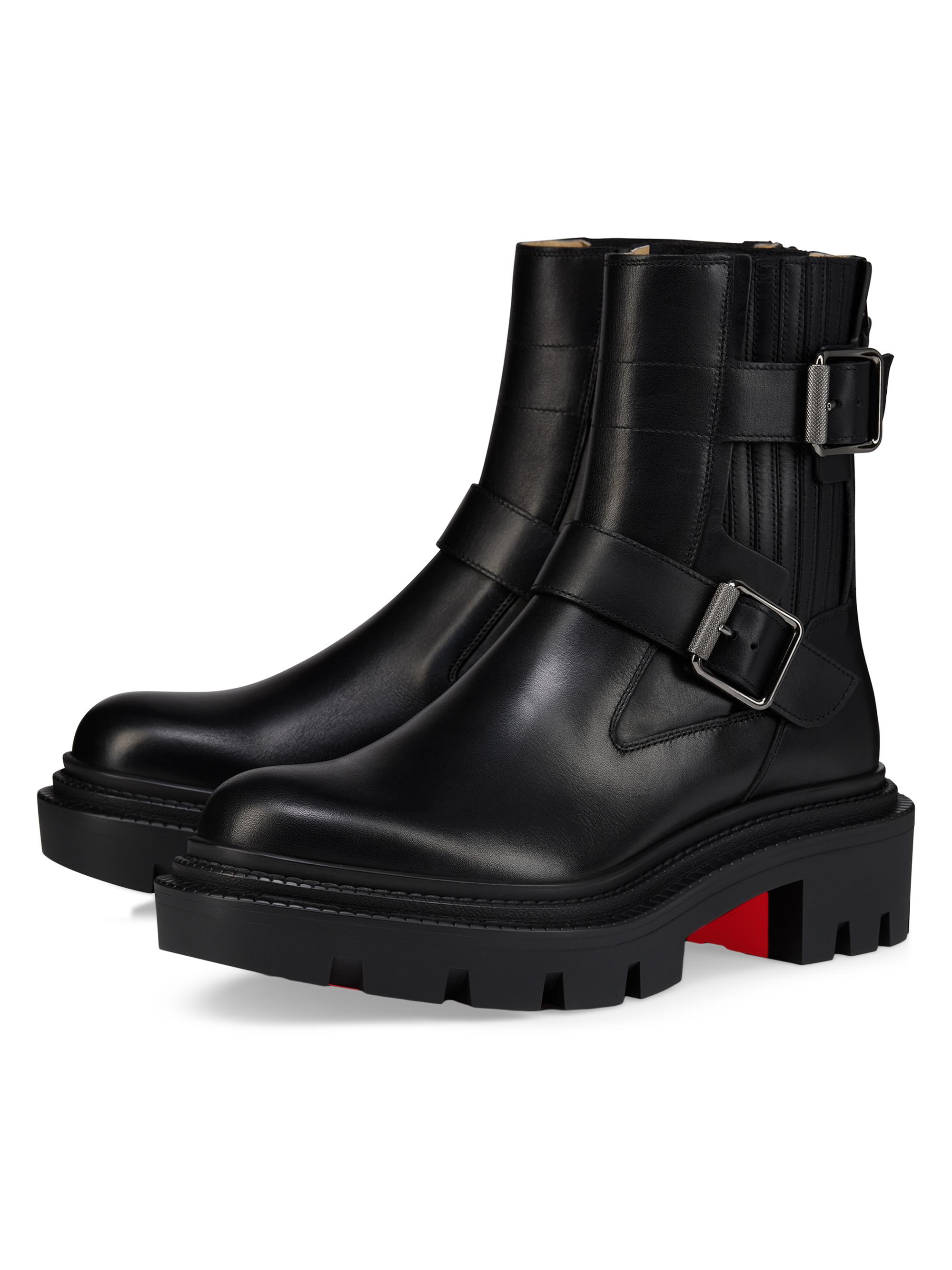 Christian Louboutin Oxybootie College 20MM Boots | Saks Fifth Avenue