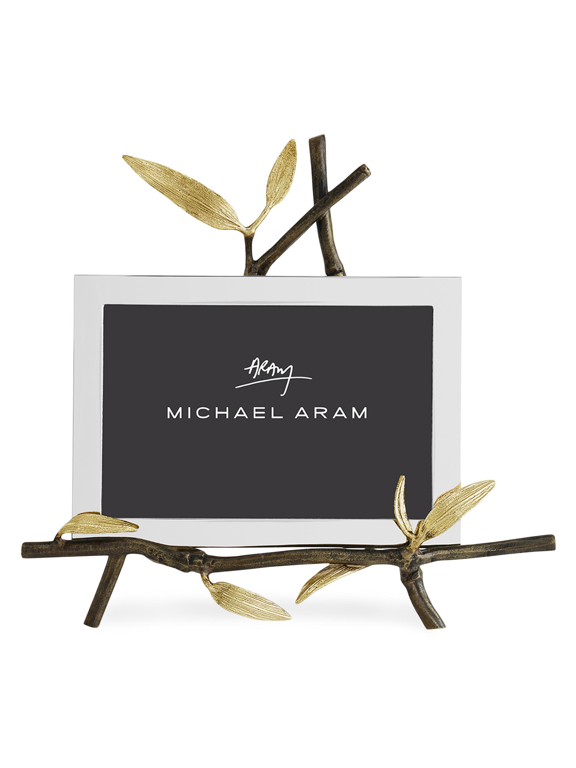 Michael Aram Zen Garden Easel Photo Frame - Silver