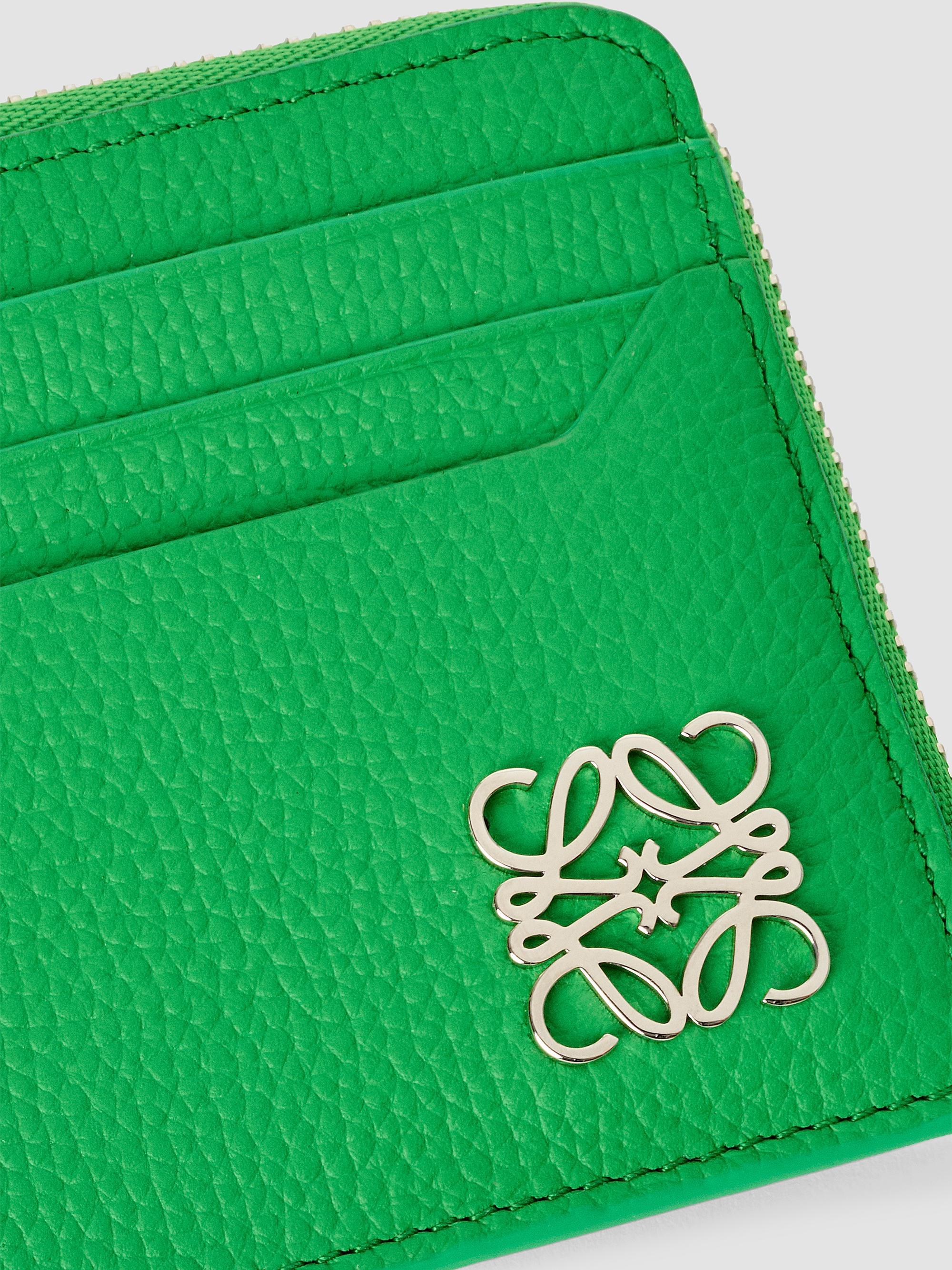 LOEWE Anagram Square Leather Coin Cardholder | Saks Fifth Avenue