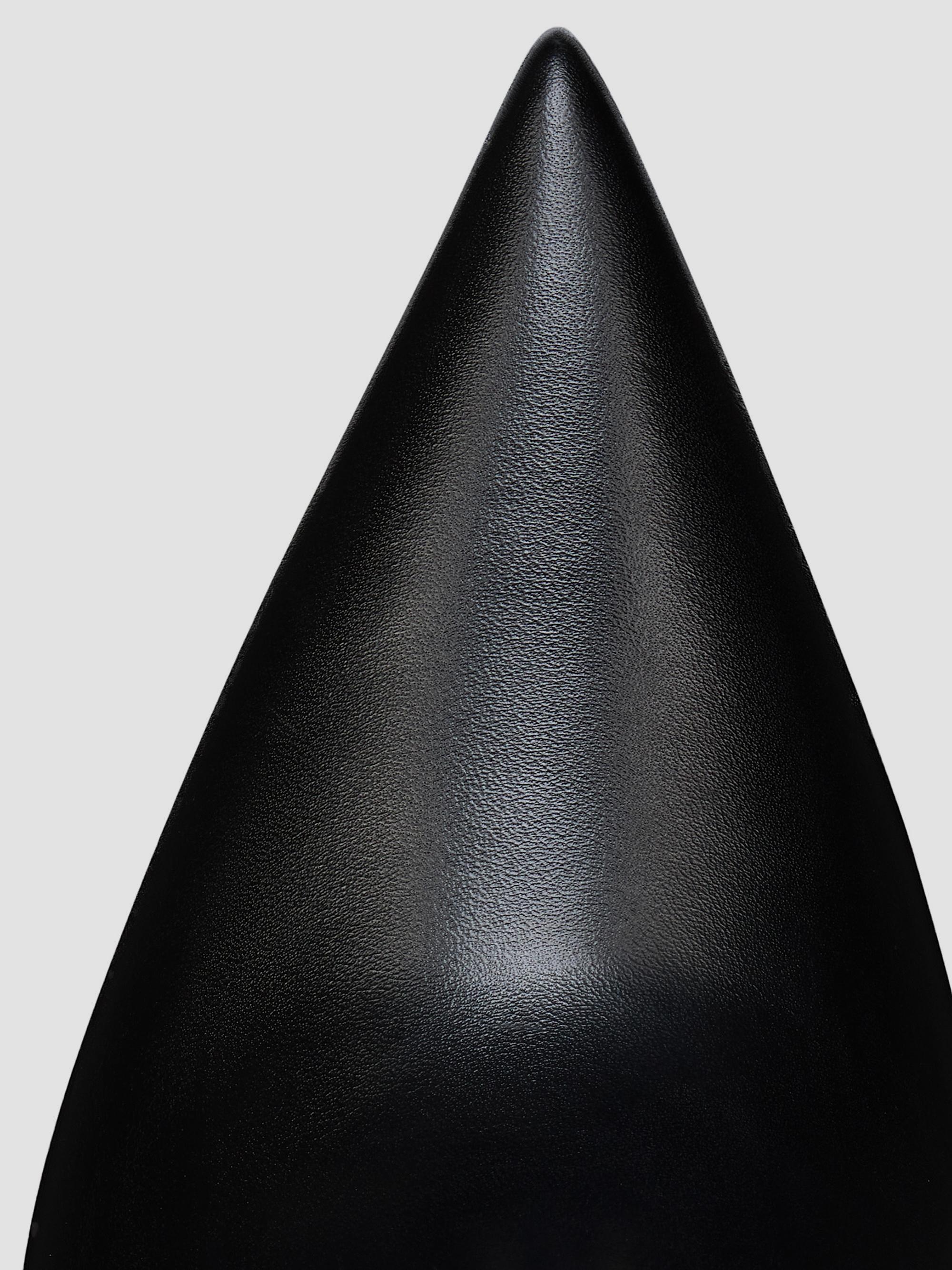 Christian Louboutin Miss Z Botta 80MM Leather Knee High Boots