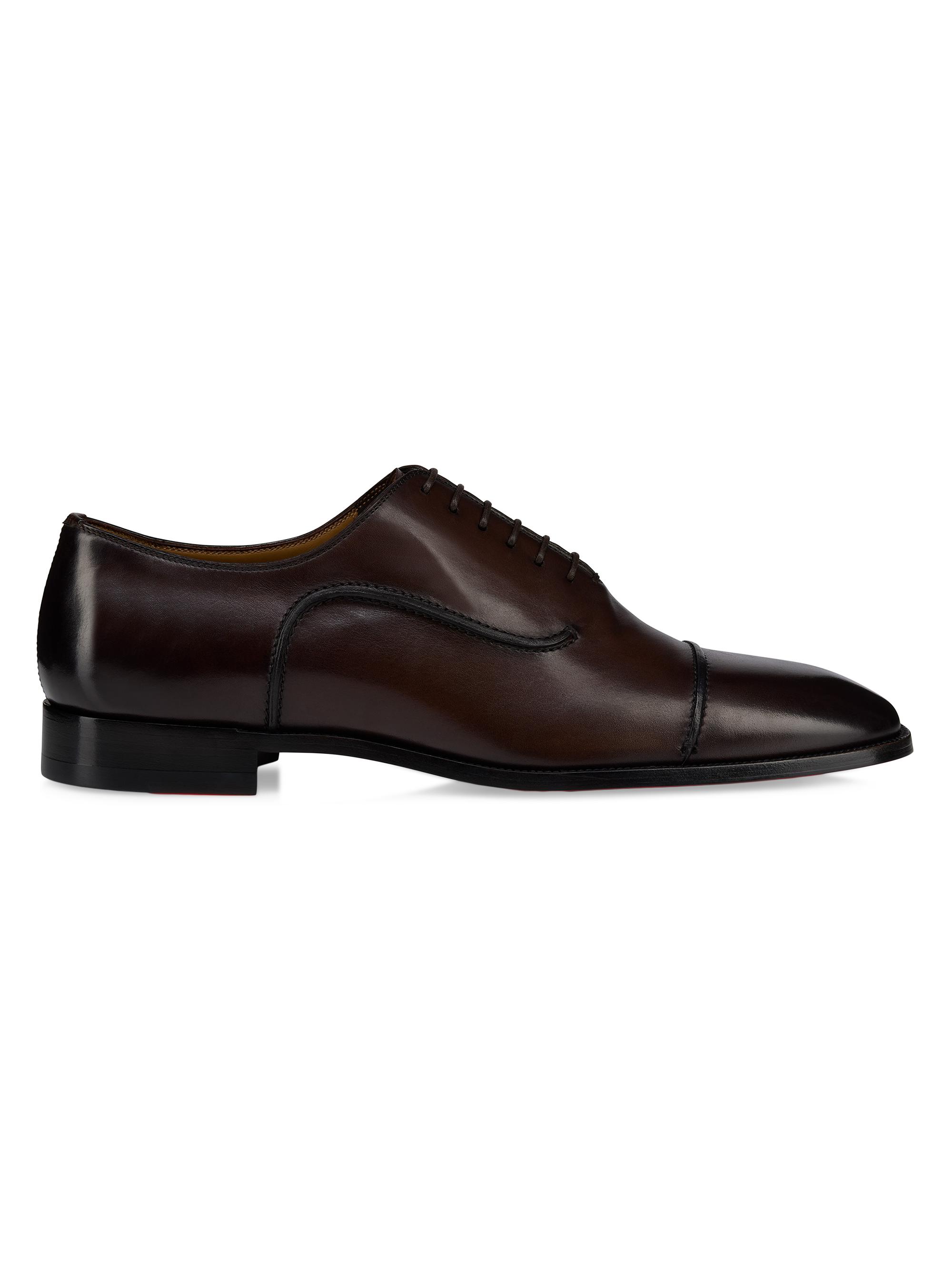 Christian Louboutin Men's Seriox Leather Oxford Shoes - Cosme