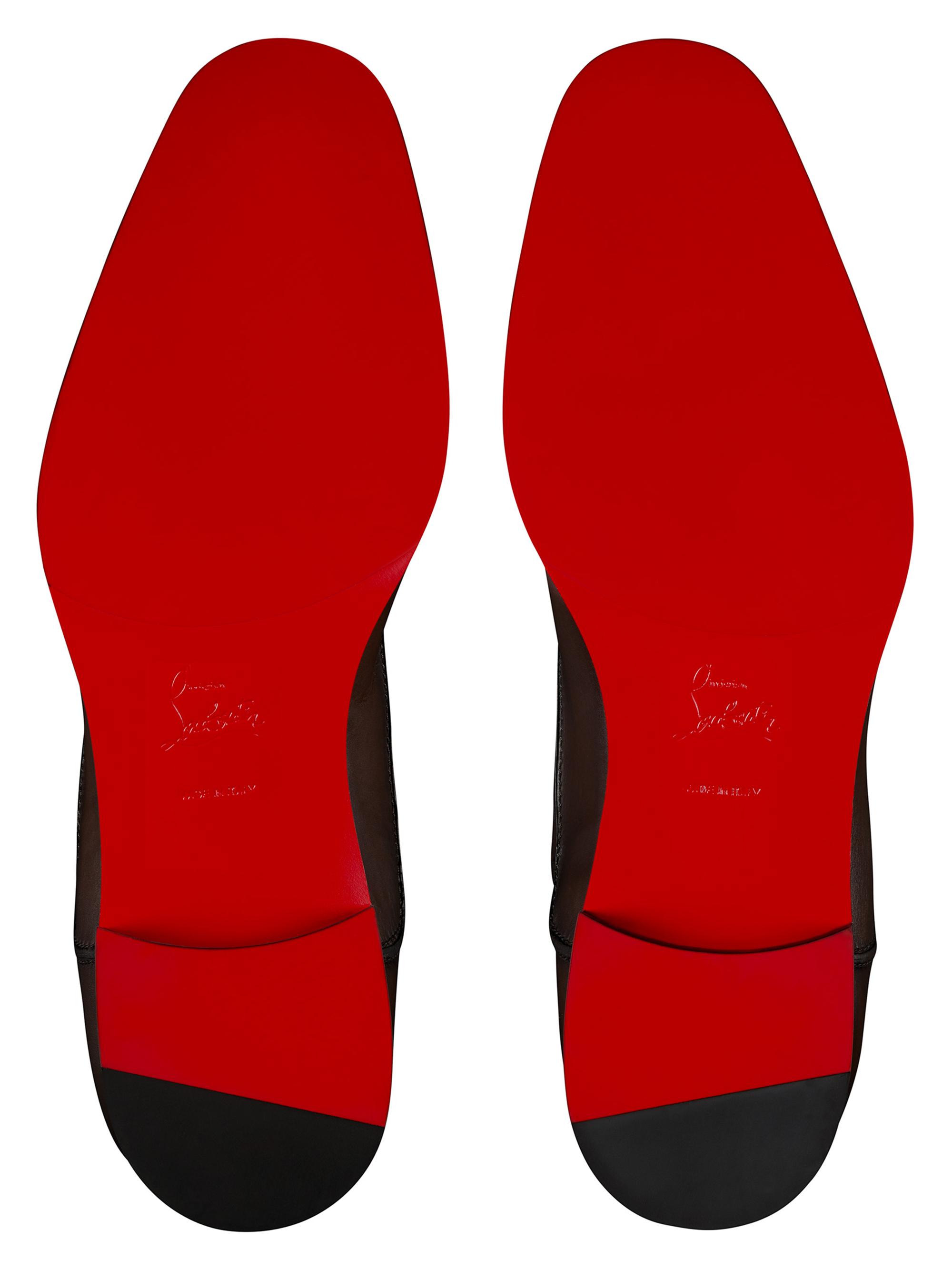 Christian Louboutin スニーカー ブーツ Oxybootie College - Boots - Calf leather - Black - Men - Christian