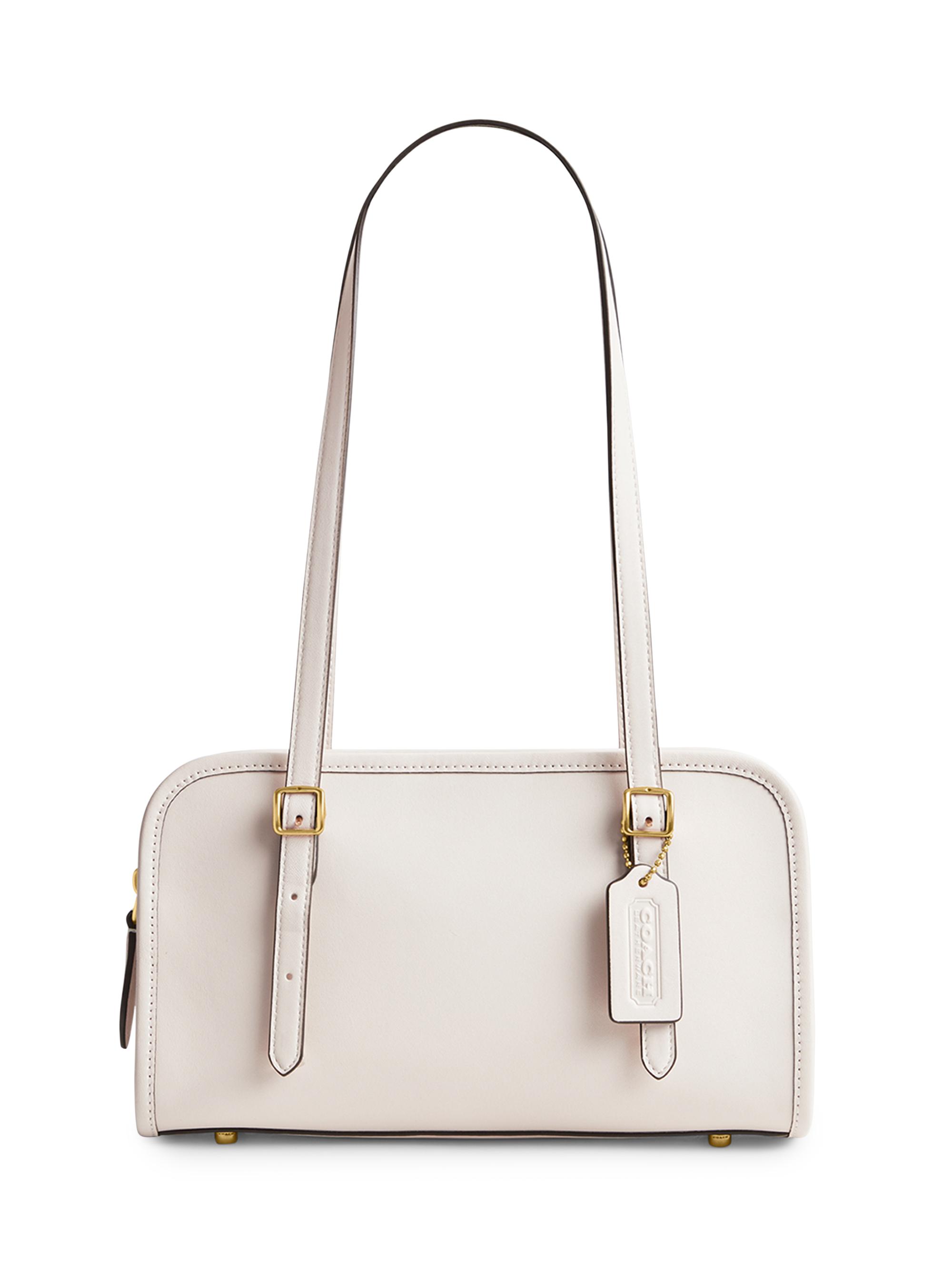 バッグ Coach Leather Shoulder Bag Vintage Coach Leather Shoulder Bag Red style 9821