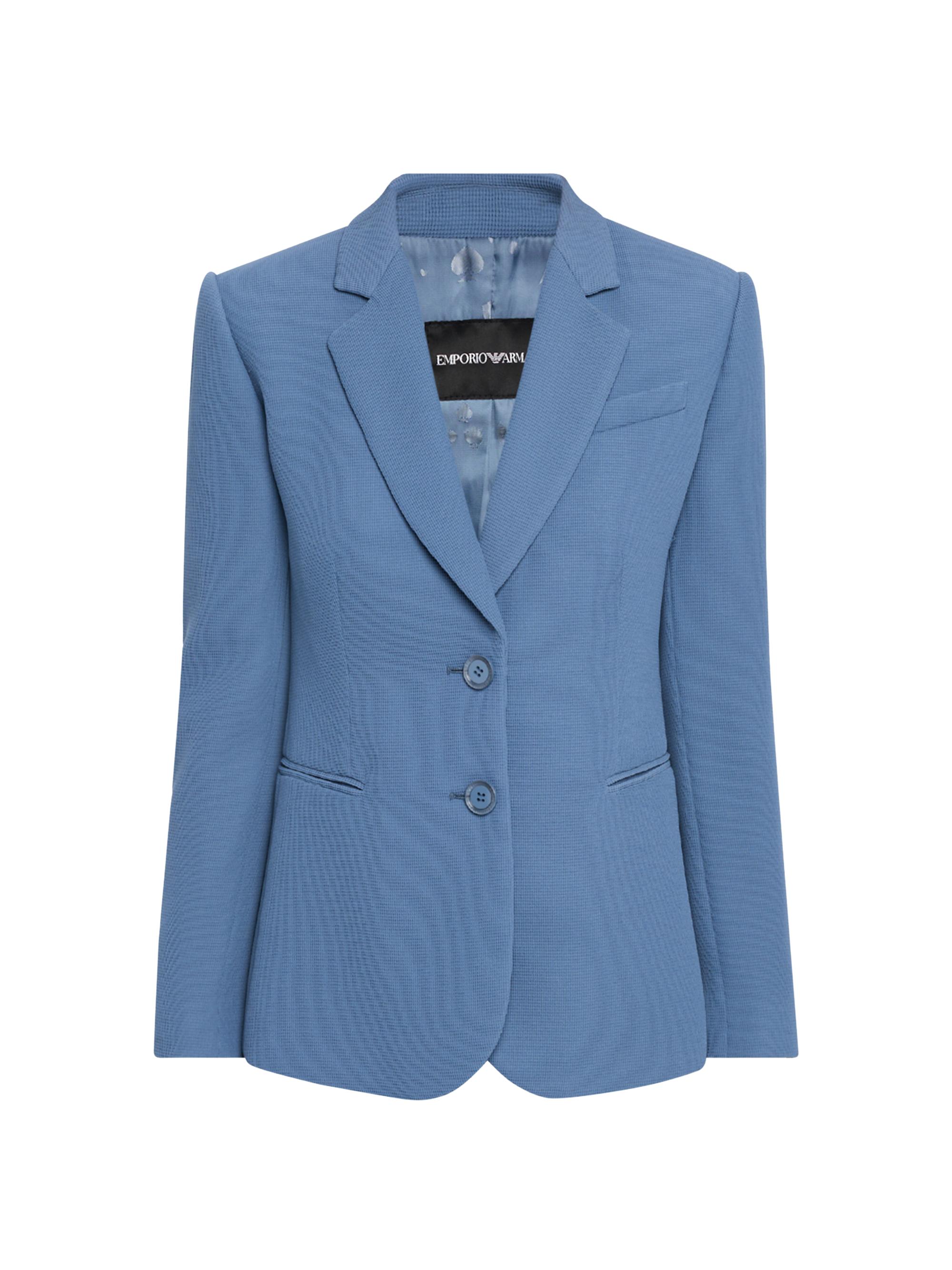 Emporio Armani Cotton Couture Single-Button Blazer | Saks Fifth Avenue