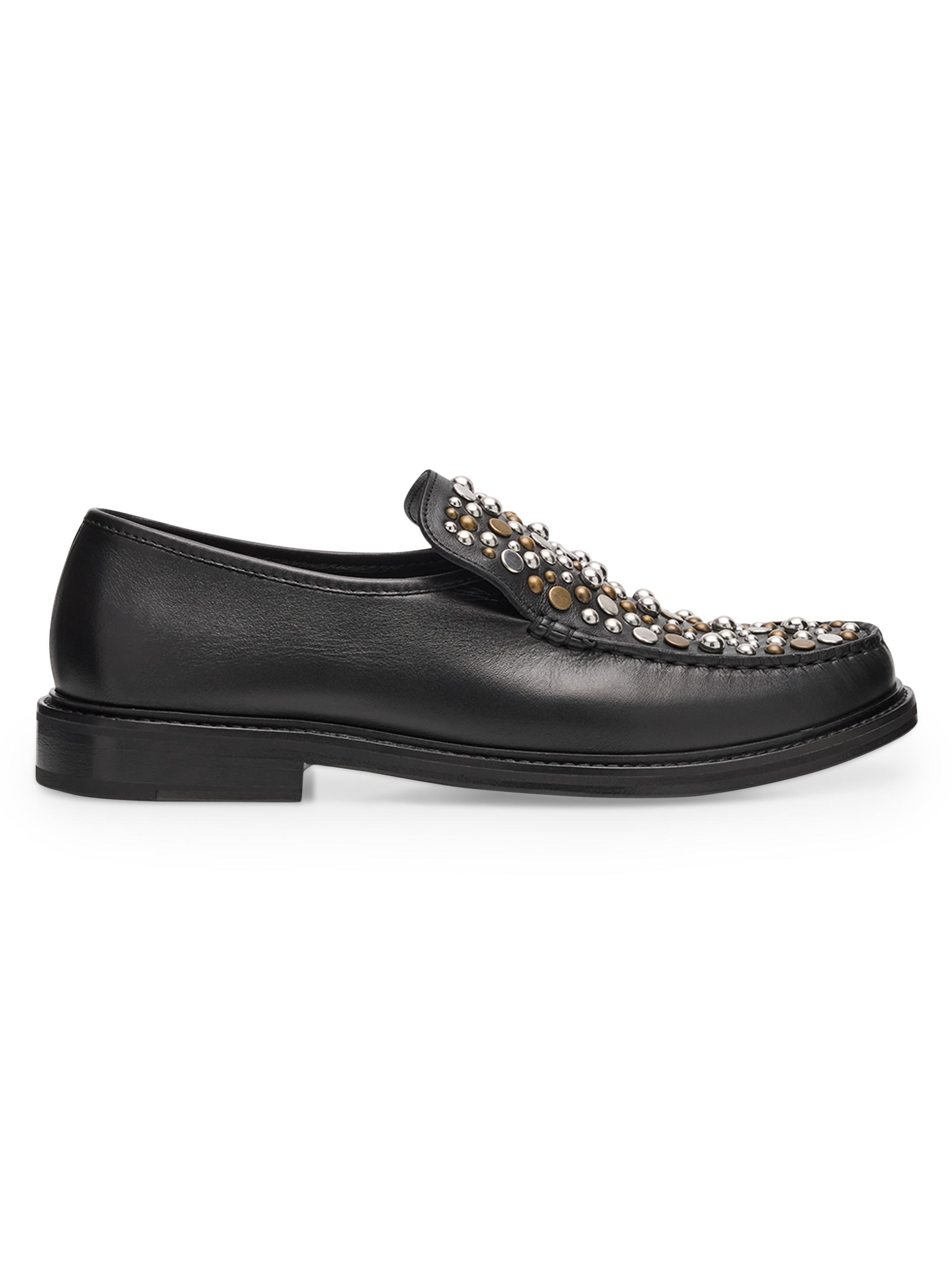 FERRAGAMO Caspian 2 Leather Moc-Toe Loafers | Saks Fifth Avenue