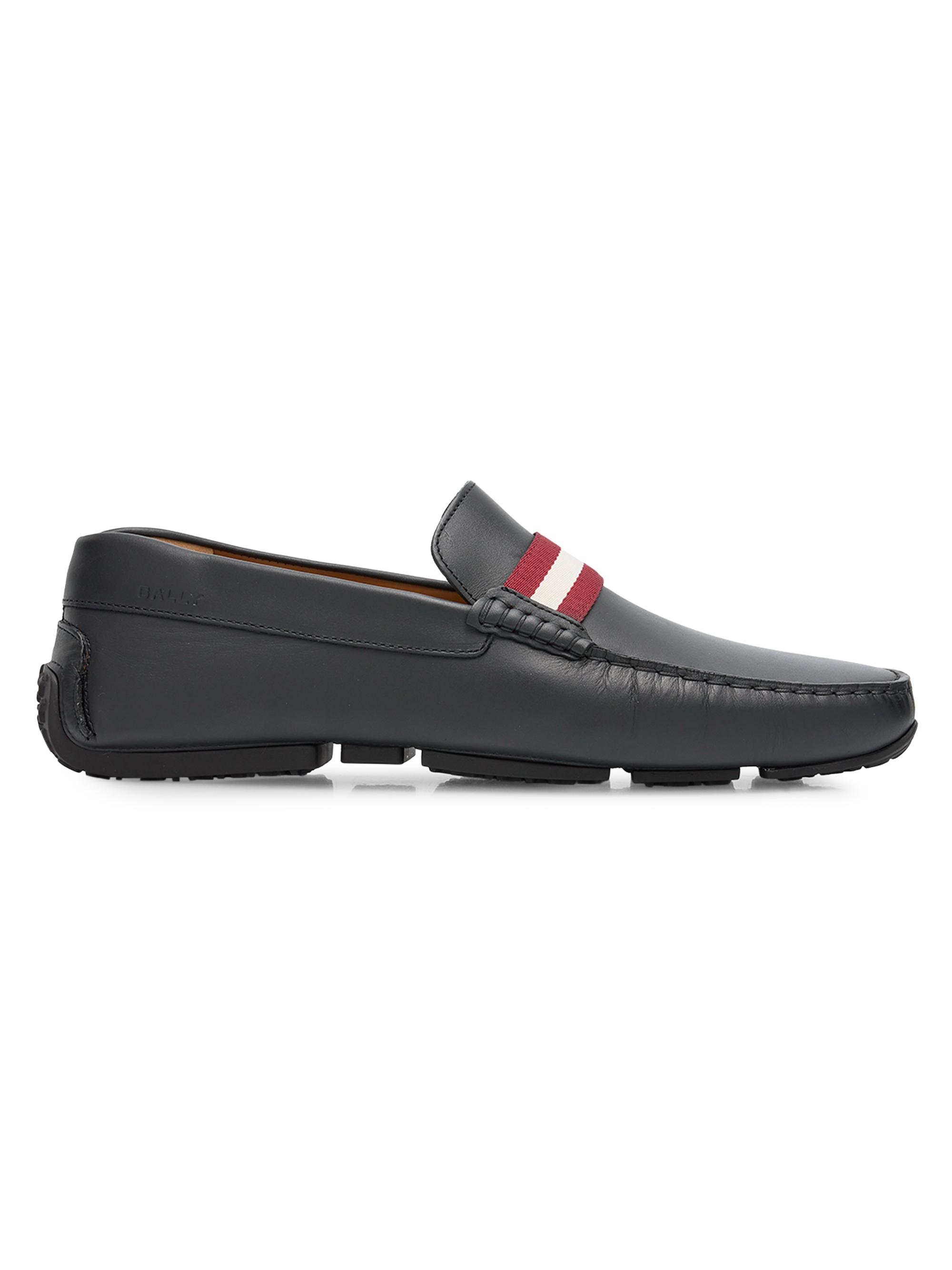 Bally Men's Perthy Leather Penny Loafers - Black