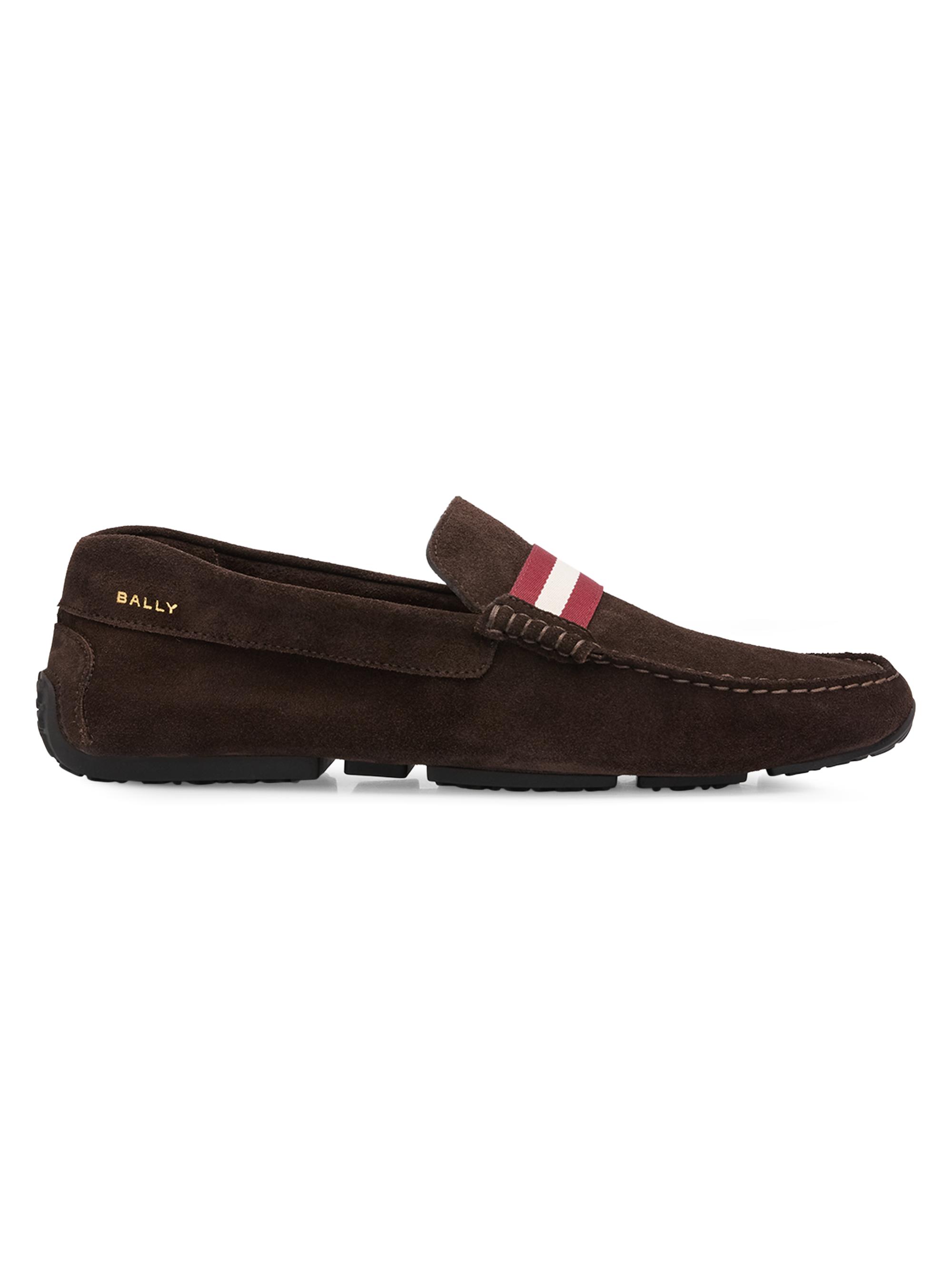 Bally Men's Perthy-U Leather Driving Loafers - Brown
