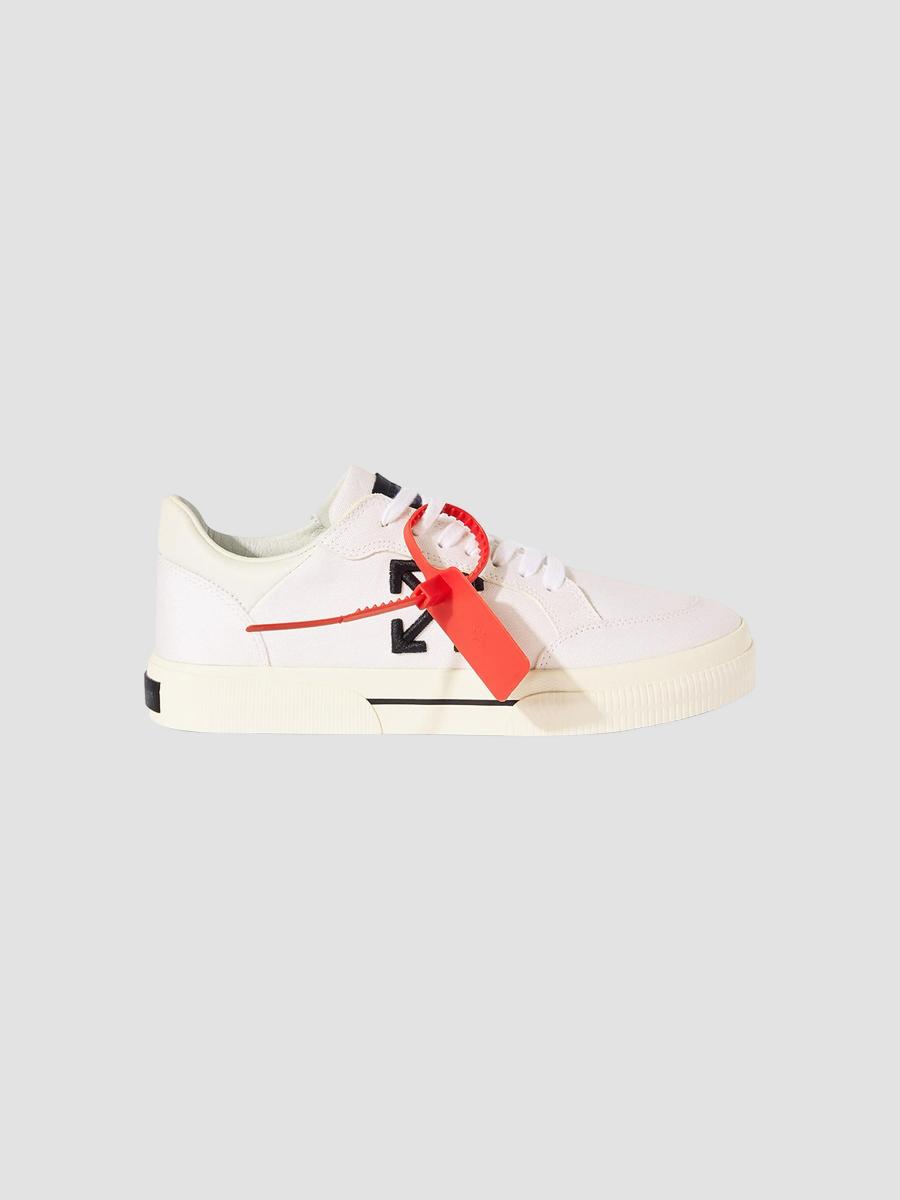 Off-White Vulcanized Canvas Low-Top Sneakers | Saks Fifth Avenue